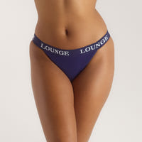 Bamboo Triangle Slip - Marineblau