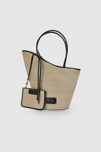 Luella Schultertasche - Bast