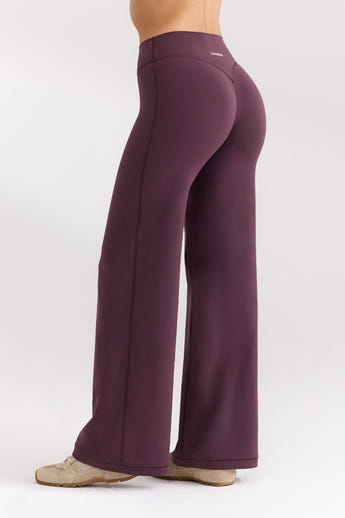 ContourSoft™ Gerade-Leggings - Kirschlack