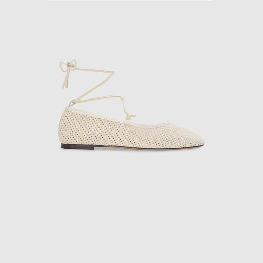Athena Ballerinas - Weißgrau