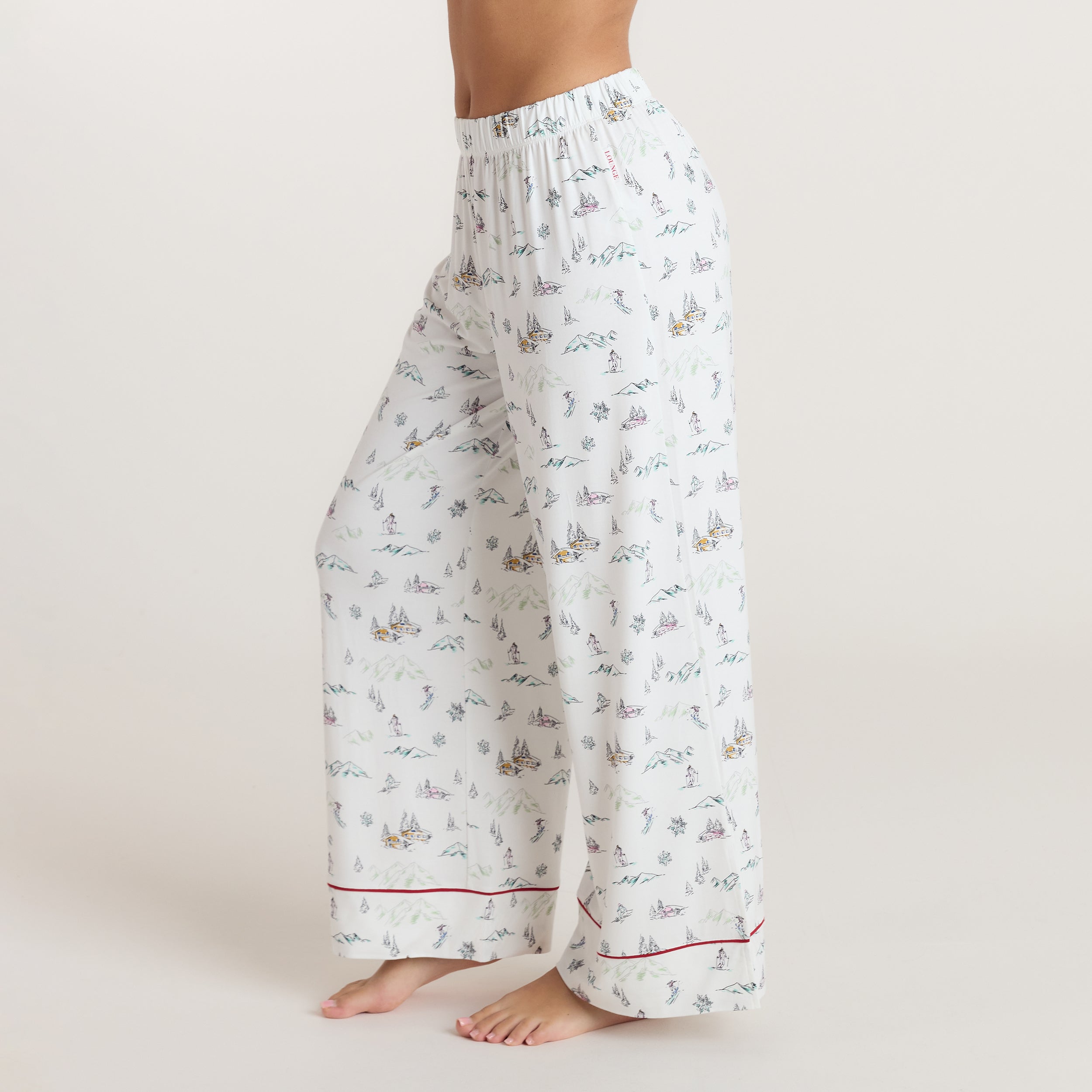 Alpine Dreams Pyjamahosen   | Alpine Dreams Pyjamahosen   - Ski Muster