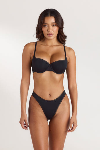 Comfort Extreme Push-Up Balconette BH - Schwarz alternate