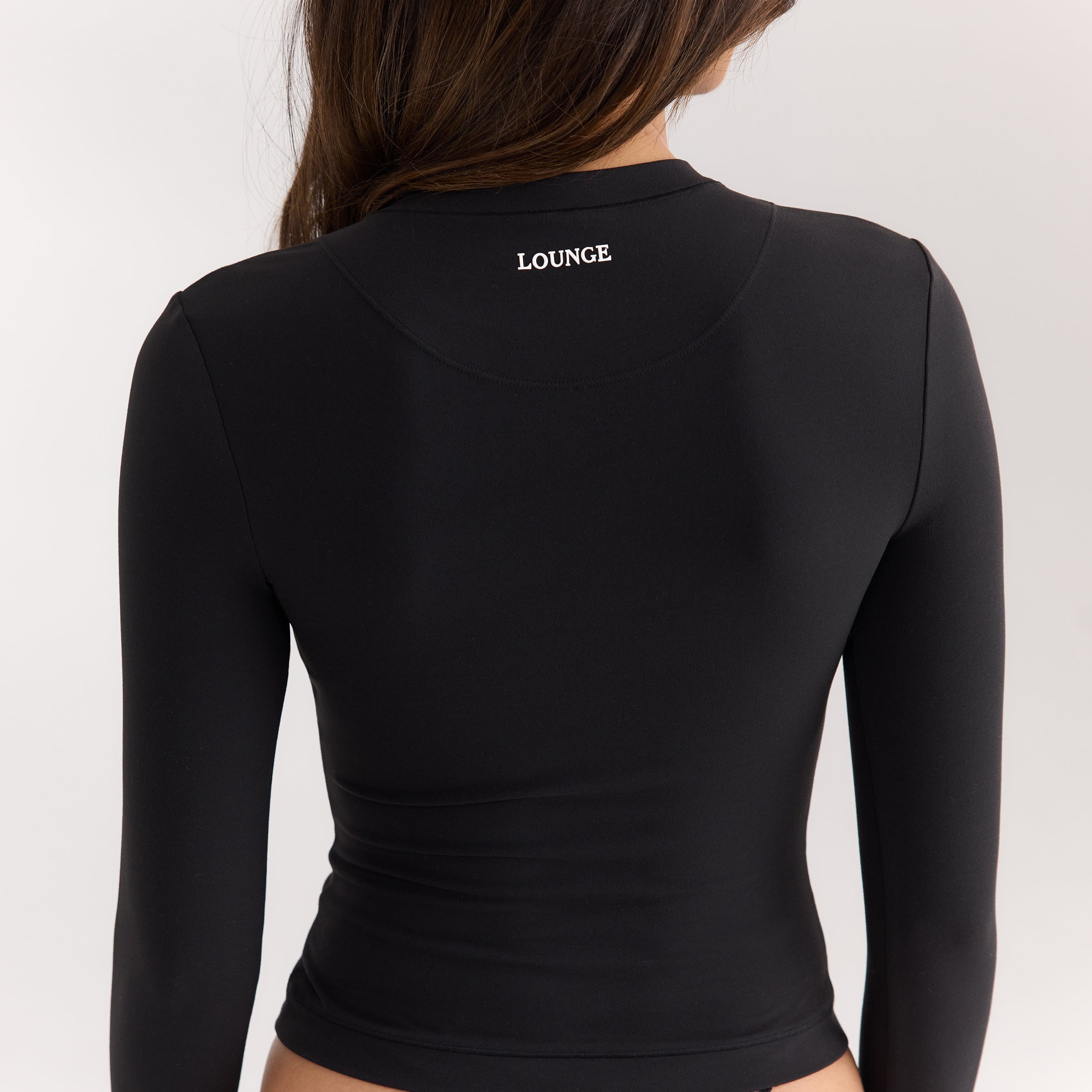 ContourSoft™ Langärmeliges Top  | ContourSoft™ Langärmeliges Top  - Schwarz
