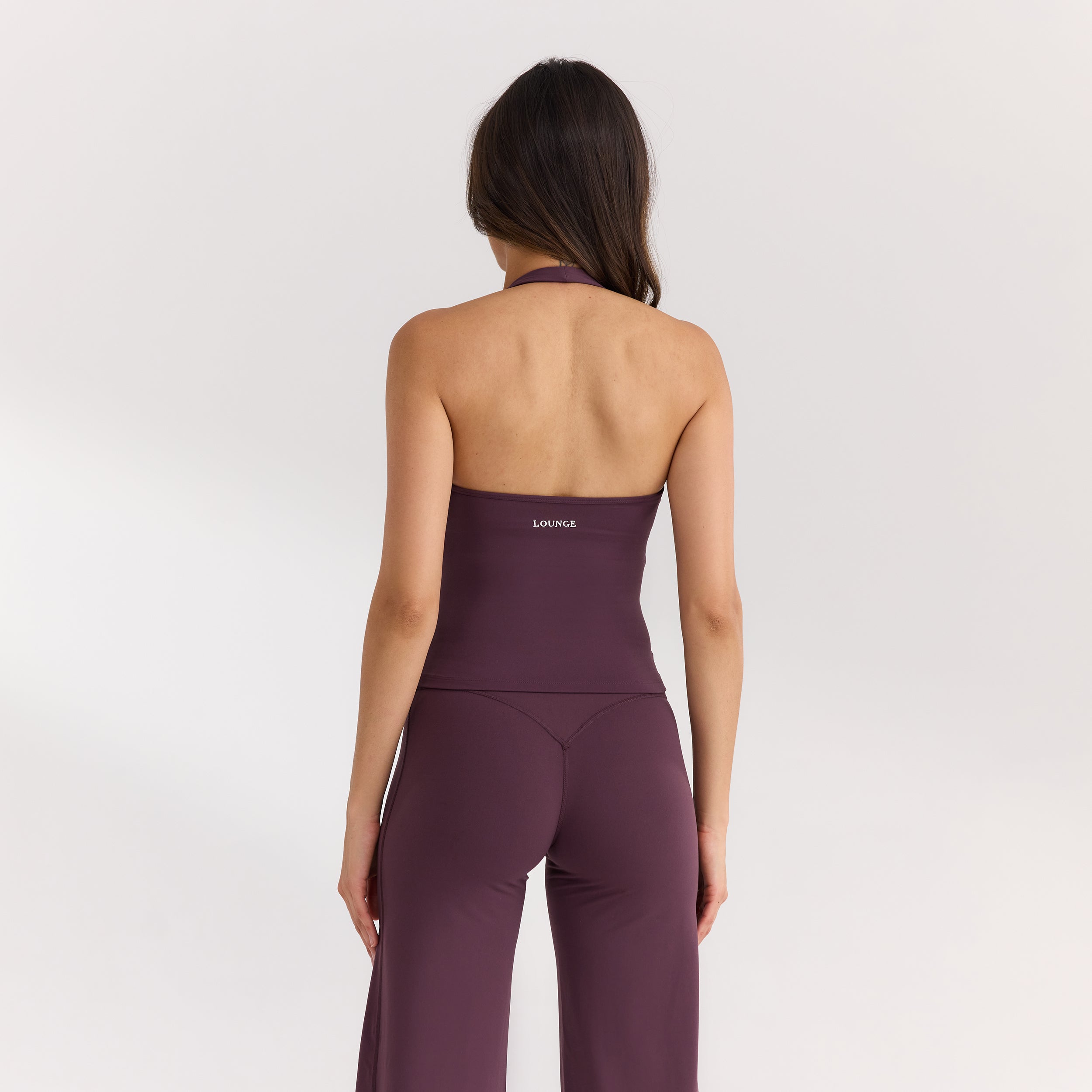 Das ContourSoft™ Neckholder-Top  | ContourSoft Neckholder-Top mit Integriertem BH - Kirschlack