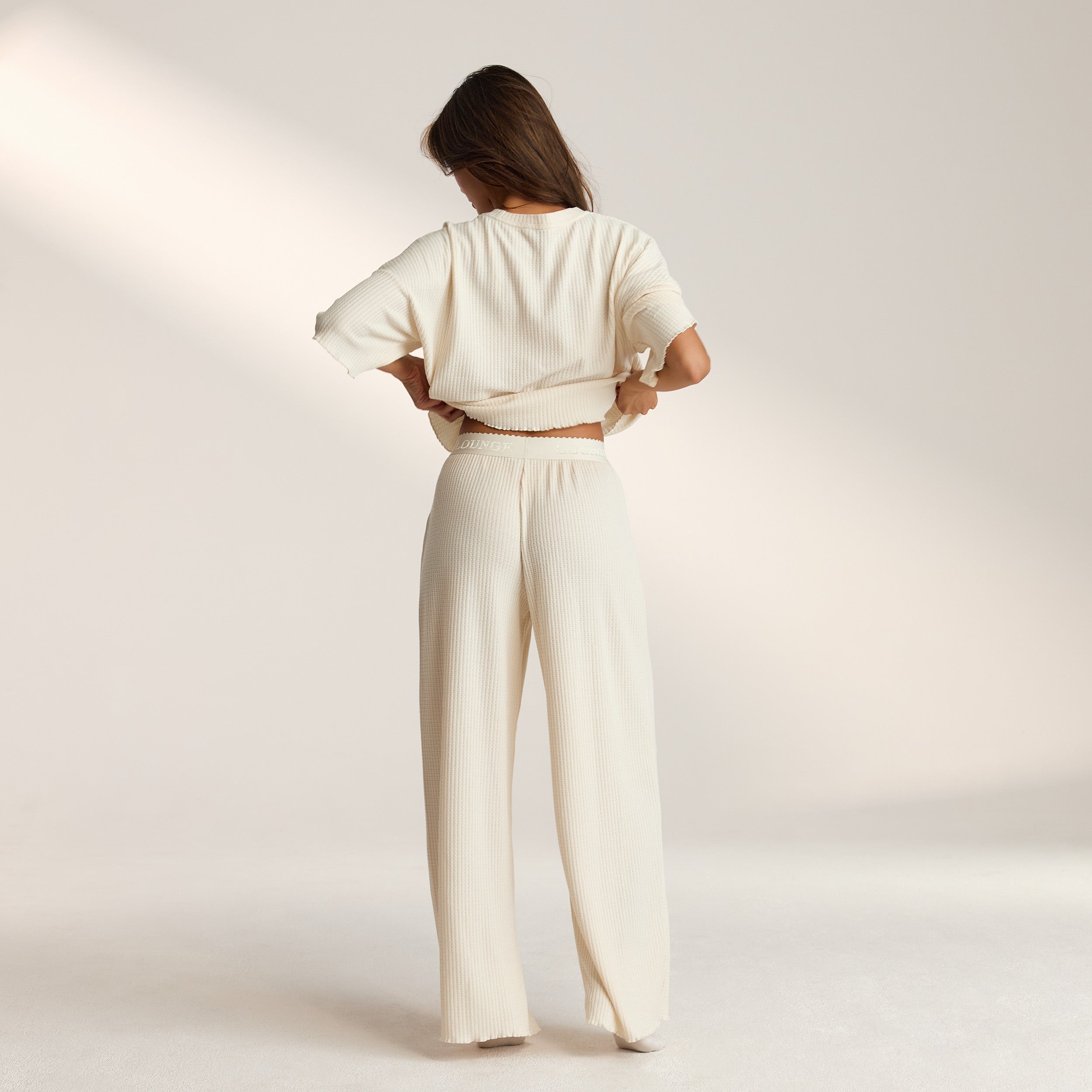 Soft Waffle Pyjama-Hose | Leidy, XS