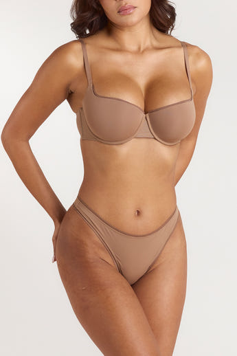 Comfort Extreme Push-Up Balconette BH - Hasel