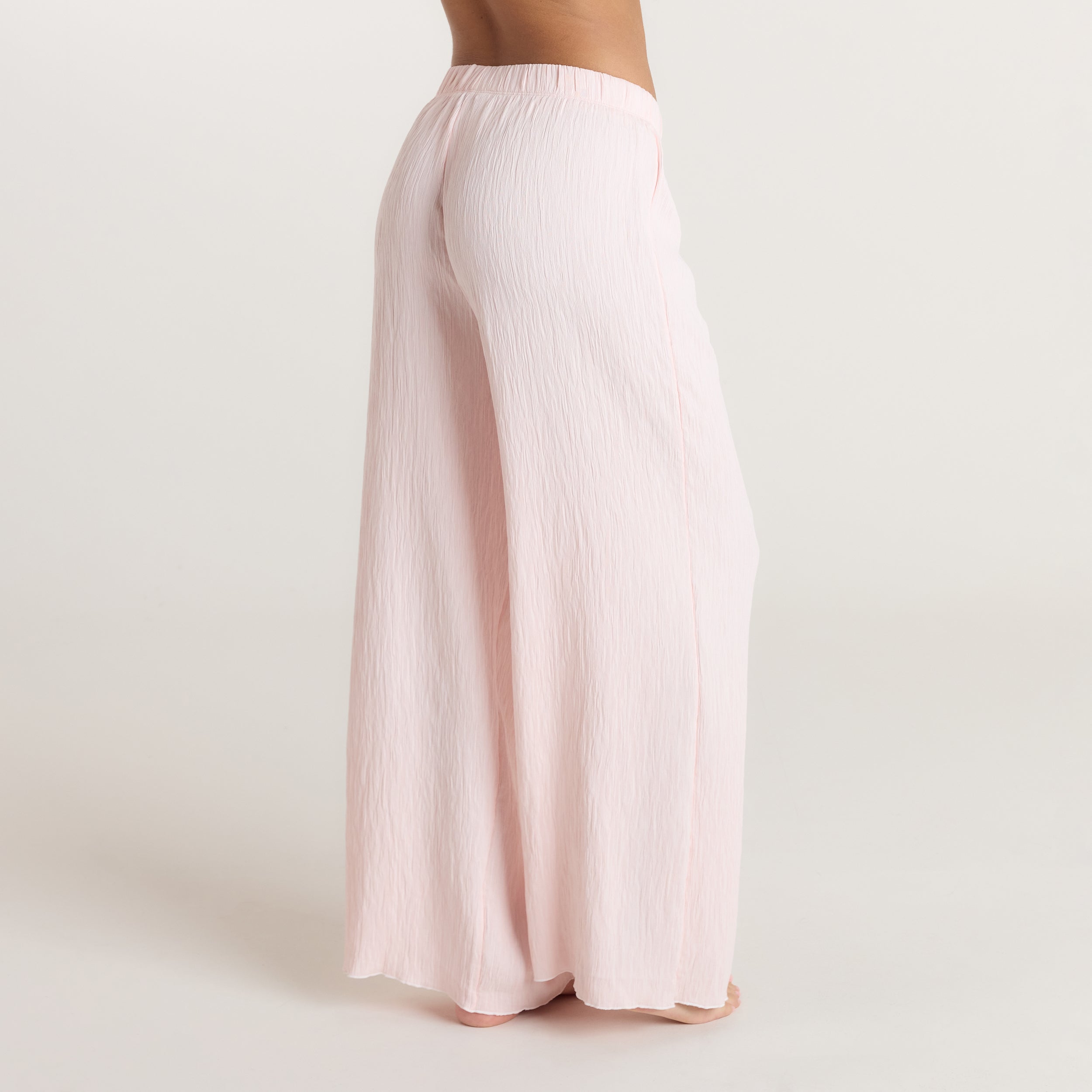 Crinkle Pyjamahose - Rosa alternate