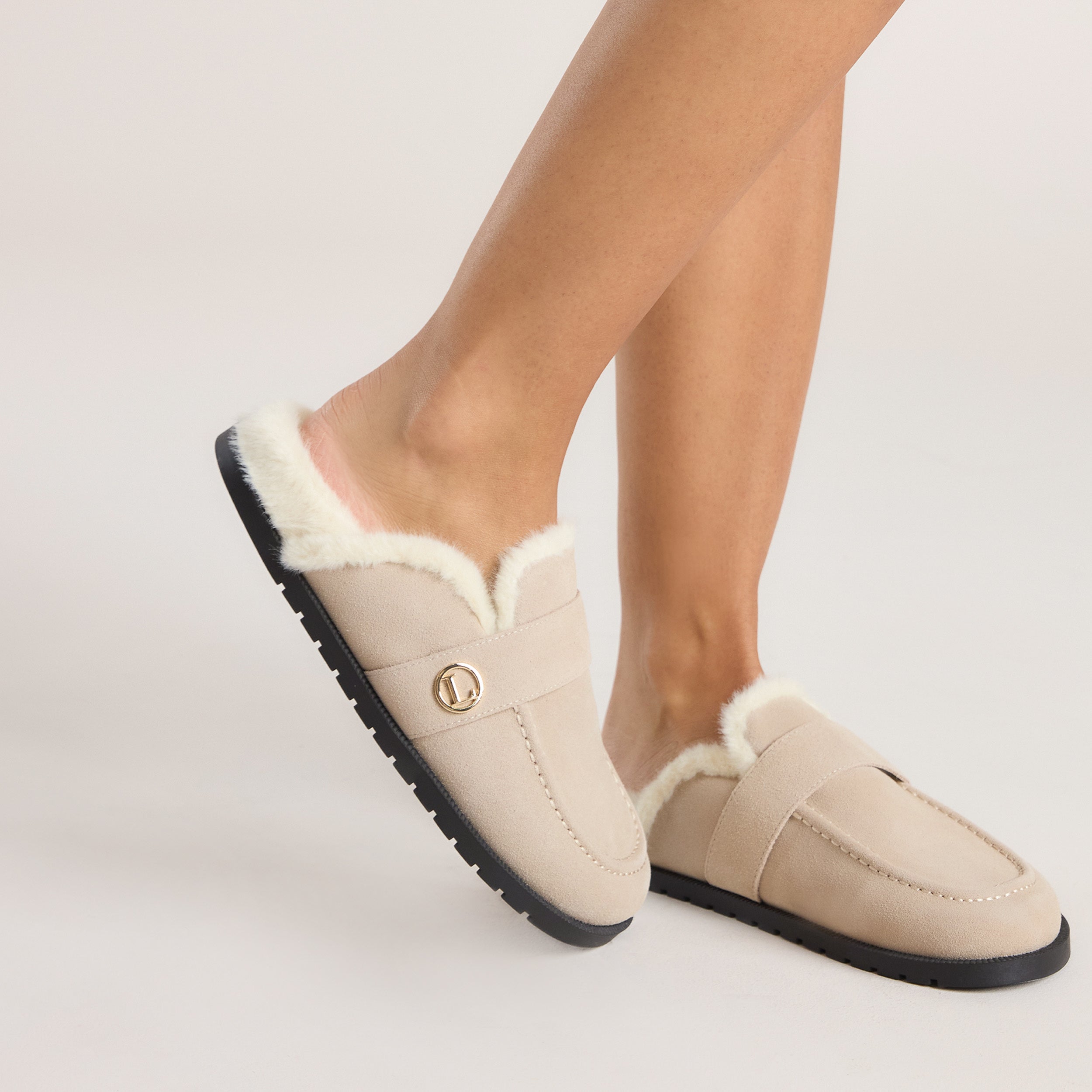 Amara Pantoffel | Amara Pantoffel - Sand