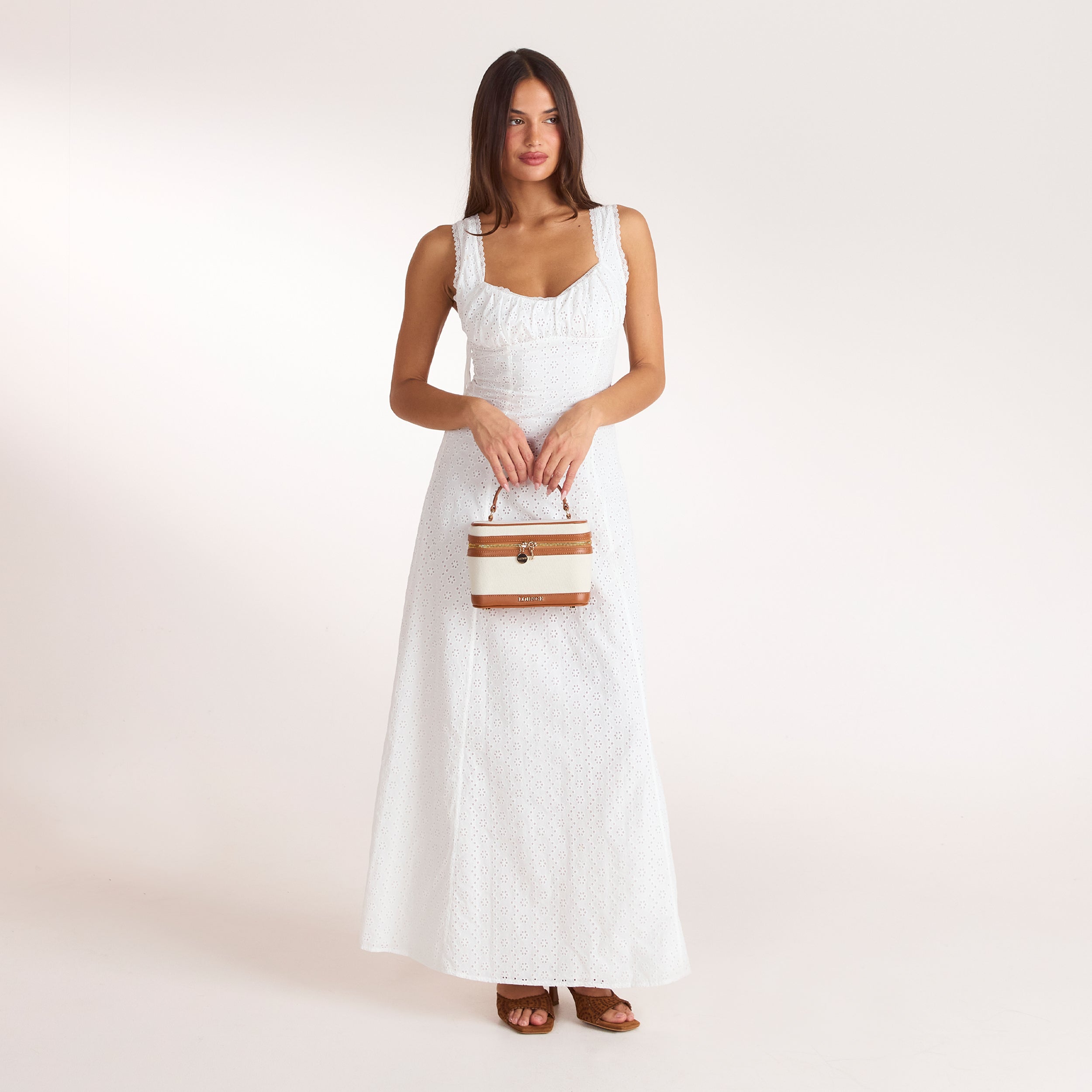 Arlowe Box-Tasche | Arlowe Box-Tasche - Beige