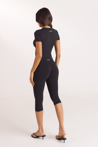 ContourSoft Capri-Leggings - Schwarz alternate