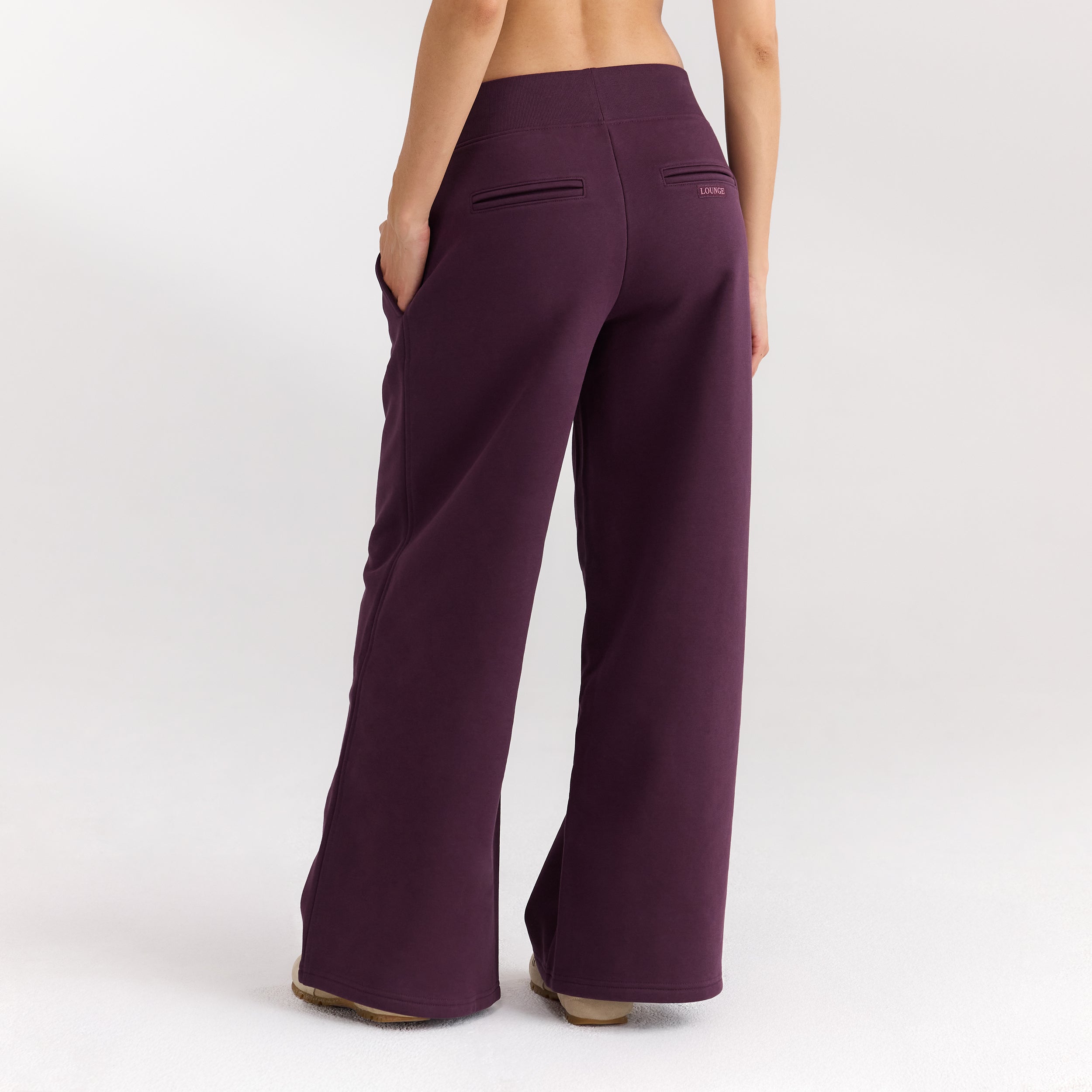 Gerade Jogger | Gerade Jogger - Kirschlack