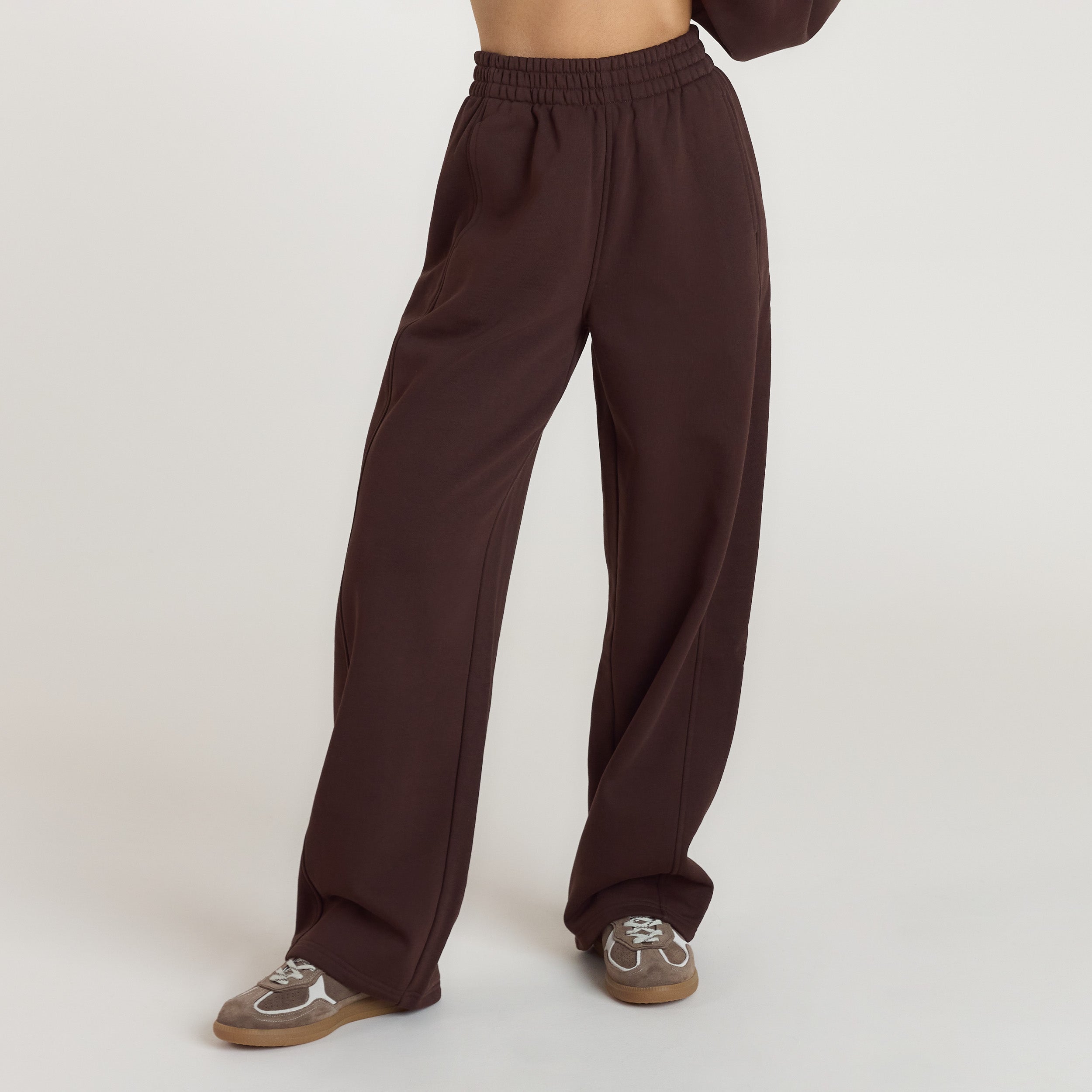 Lounge Living Gerade Jogger | Lounge Living Gerade Jogger - Schokolade