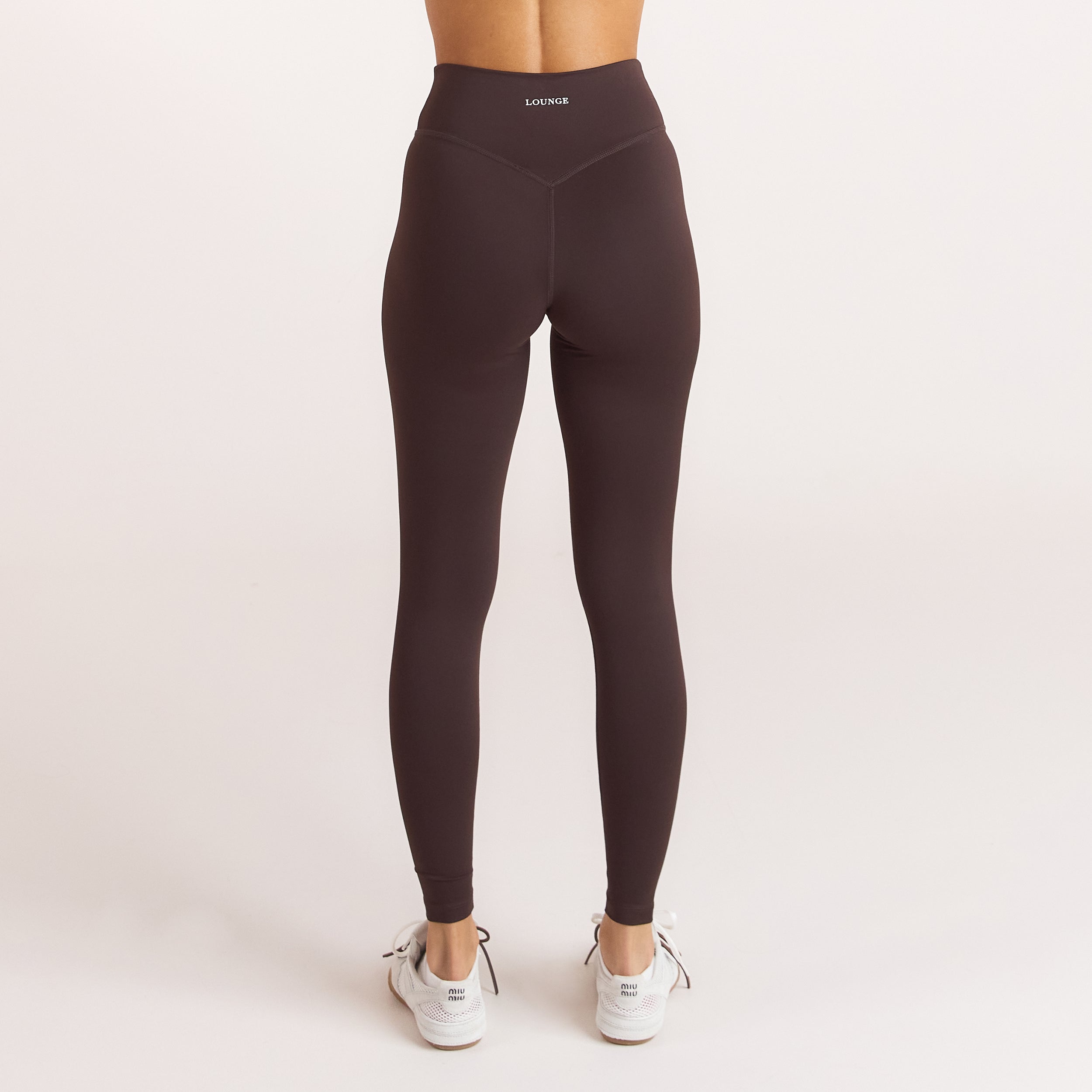 Klassische Leggings | Klassische Leggings - Kaffeebohne