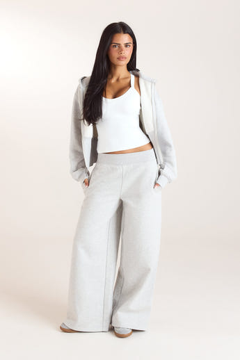 Joggers mit Geradem-Bein - Grau alternate