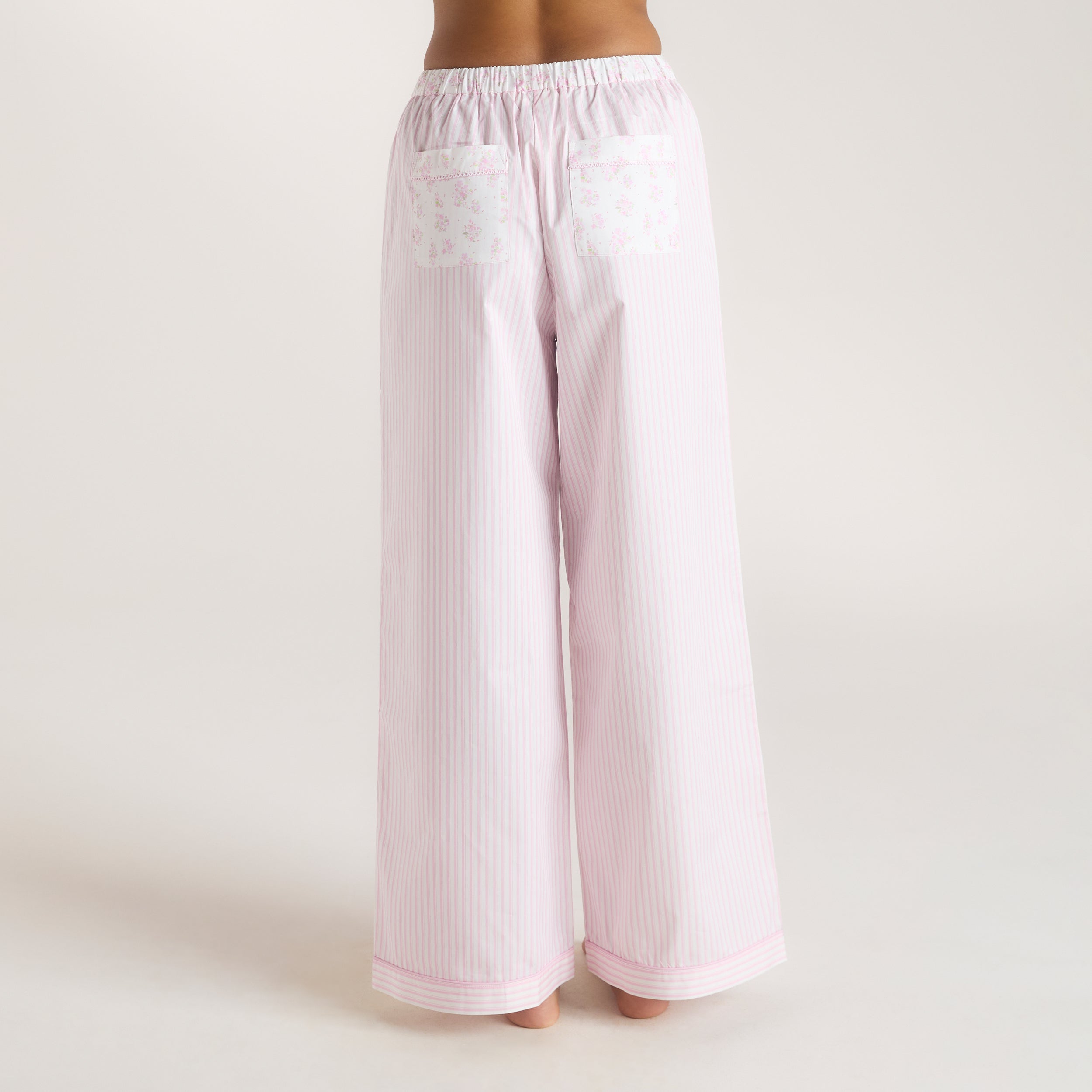 Bloom & Stripe Pyjamahose - Rosa alternate
