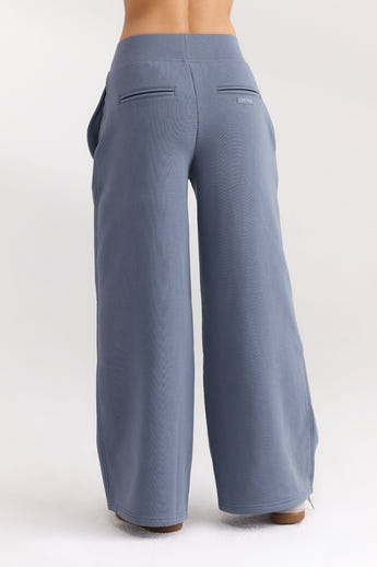 Gerade Jogger - Schieferblau alternate