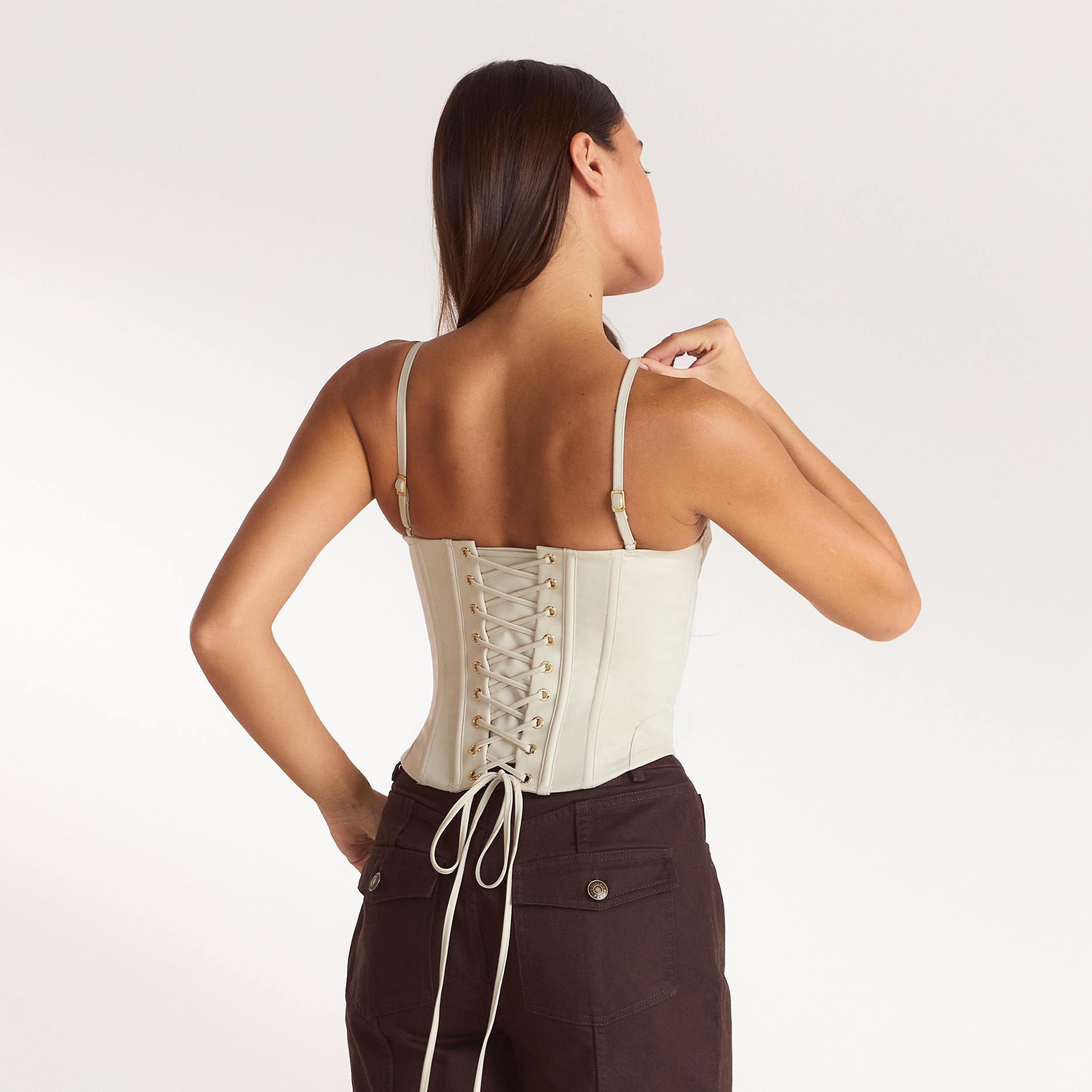 Sculpt Korsett-Top | Sculpt Korsett-Top - Steingrau