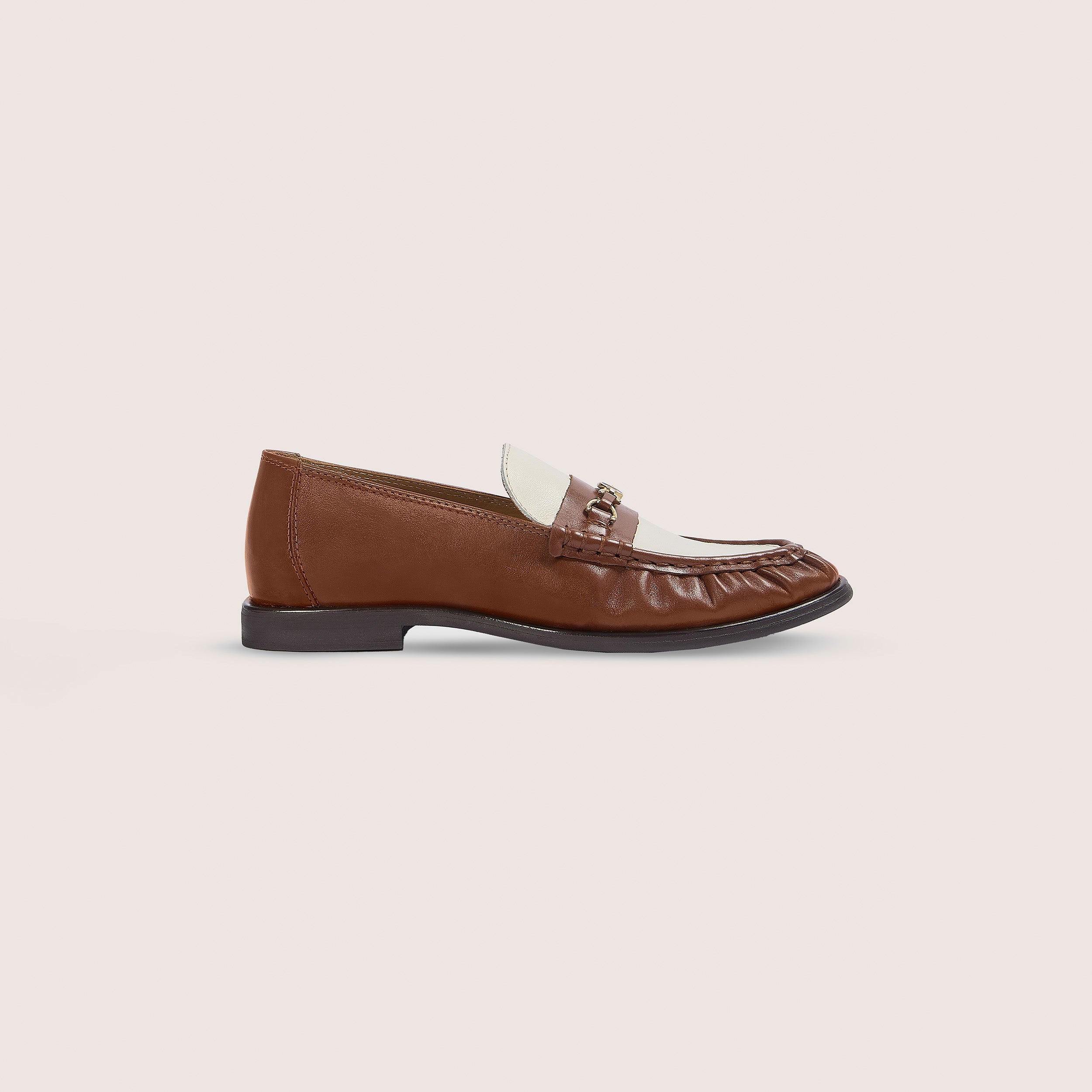 Agnes Loafer | Agnes Loafer - Hellbraun/Cremefarbe