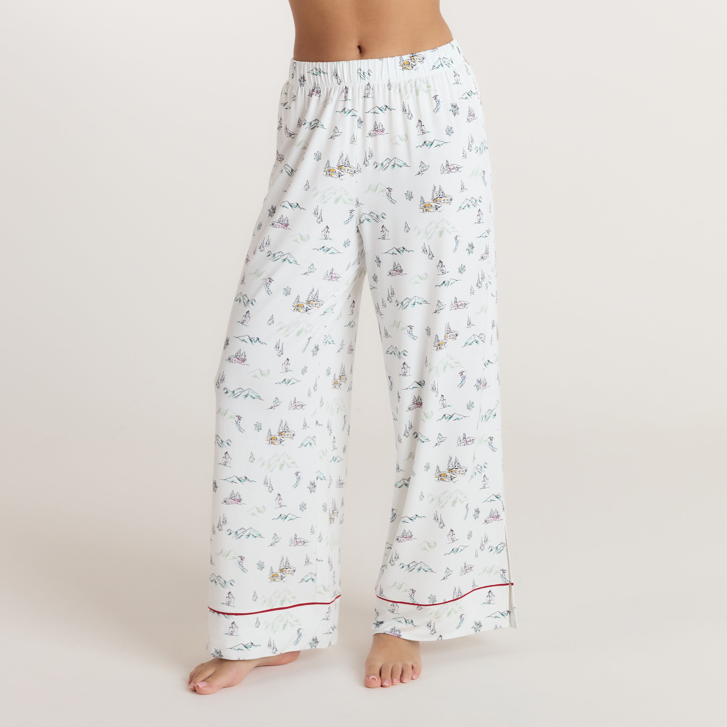 Alpine Dreams Pyjamahosen   | Alpine Dreams Pyjamahosen   - Ski Muster