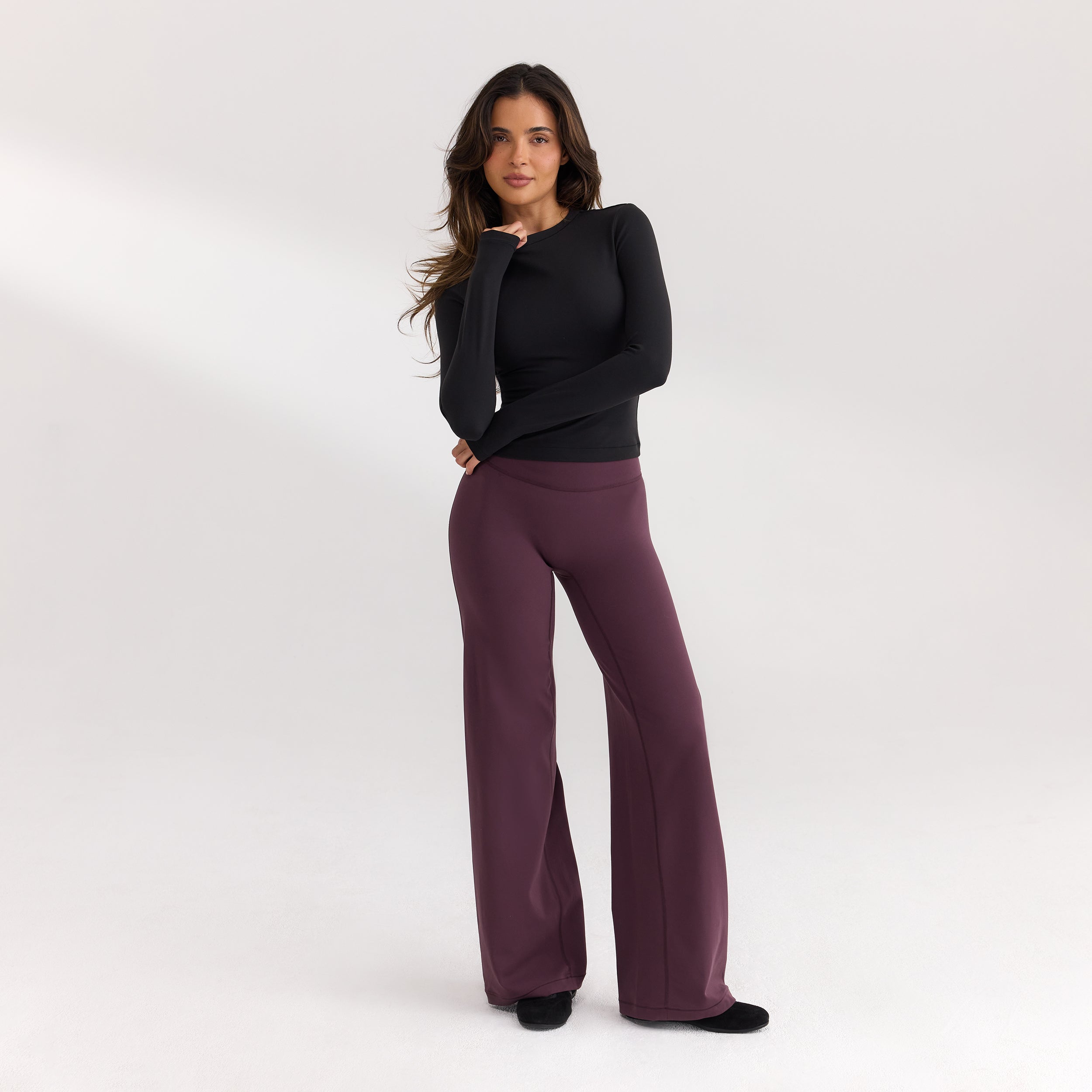 ContourSoft™ Langärmeliges Top  | ContourSoft™ Langärmeliges Top  - Schwarz