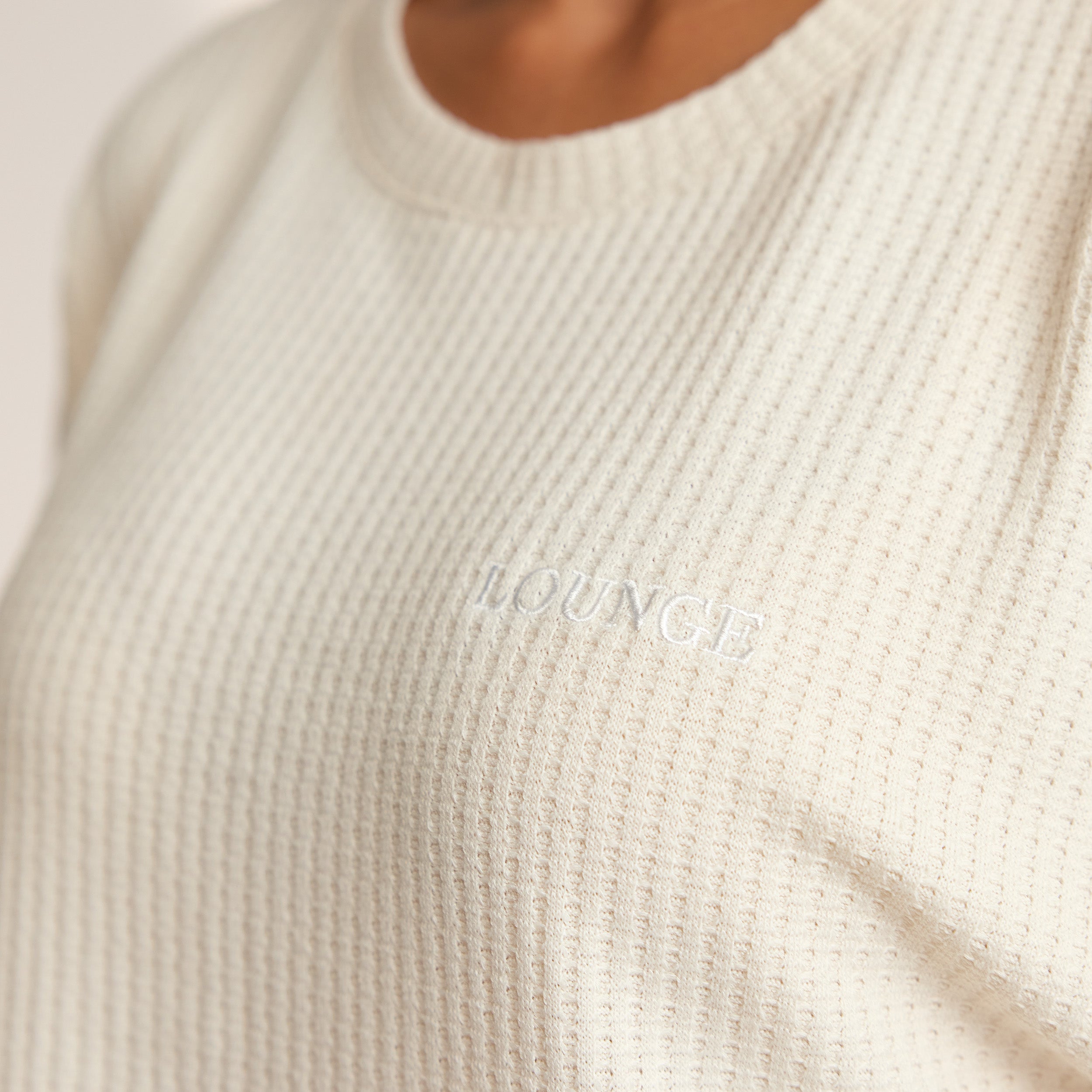 Soft Waffle Pyjama Oberteil | Leidy, XS