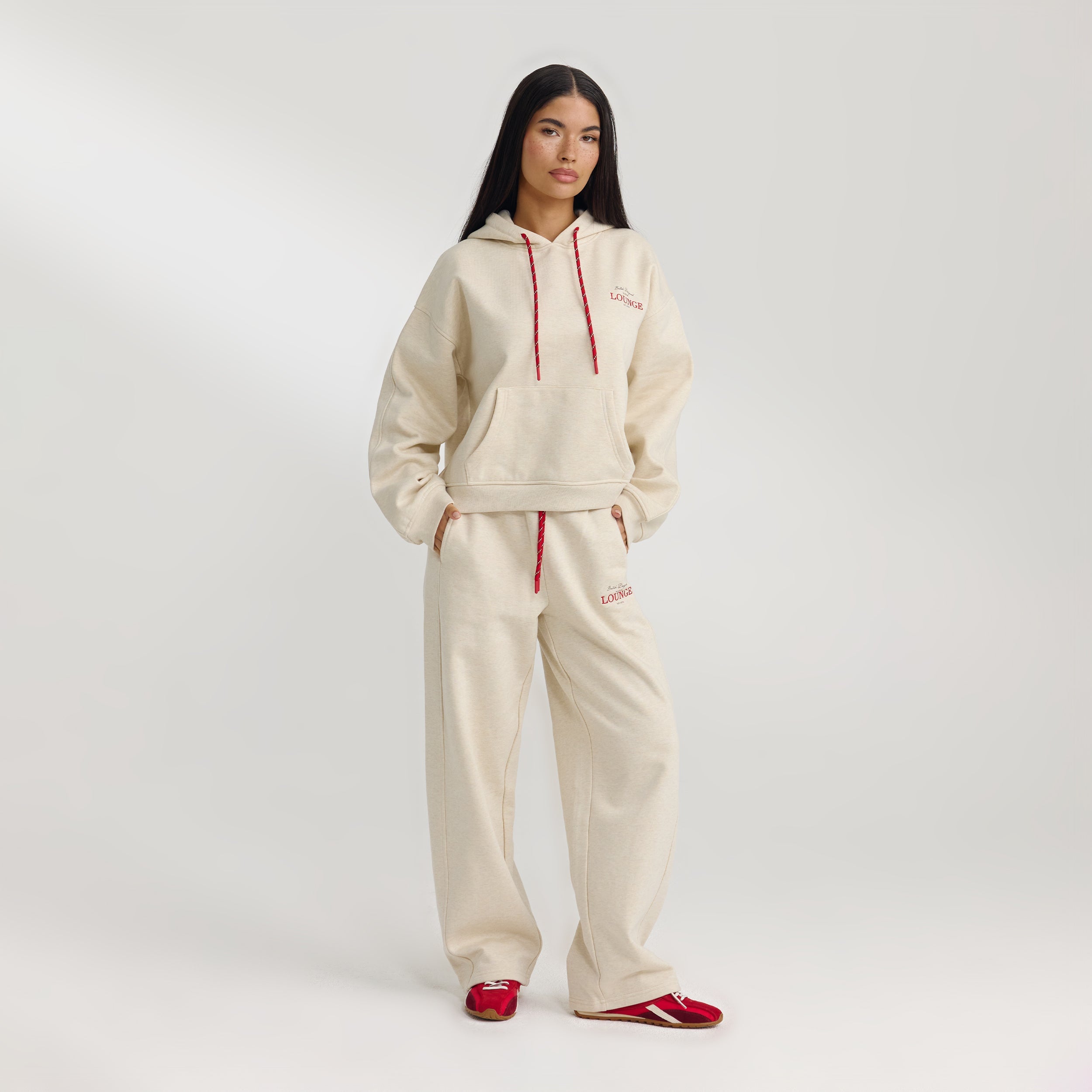 Oversized Hoodie | Oversized Hoodie - Haferflocken