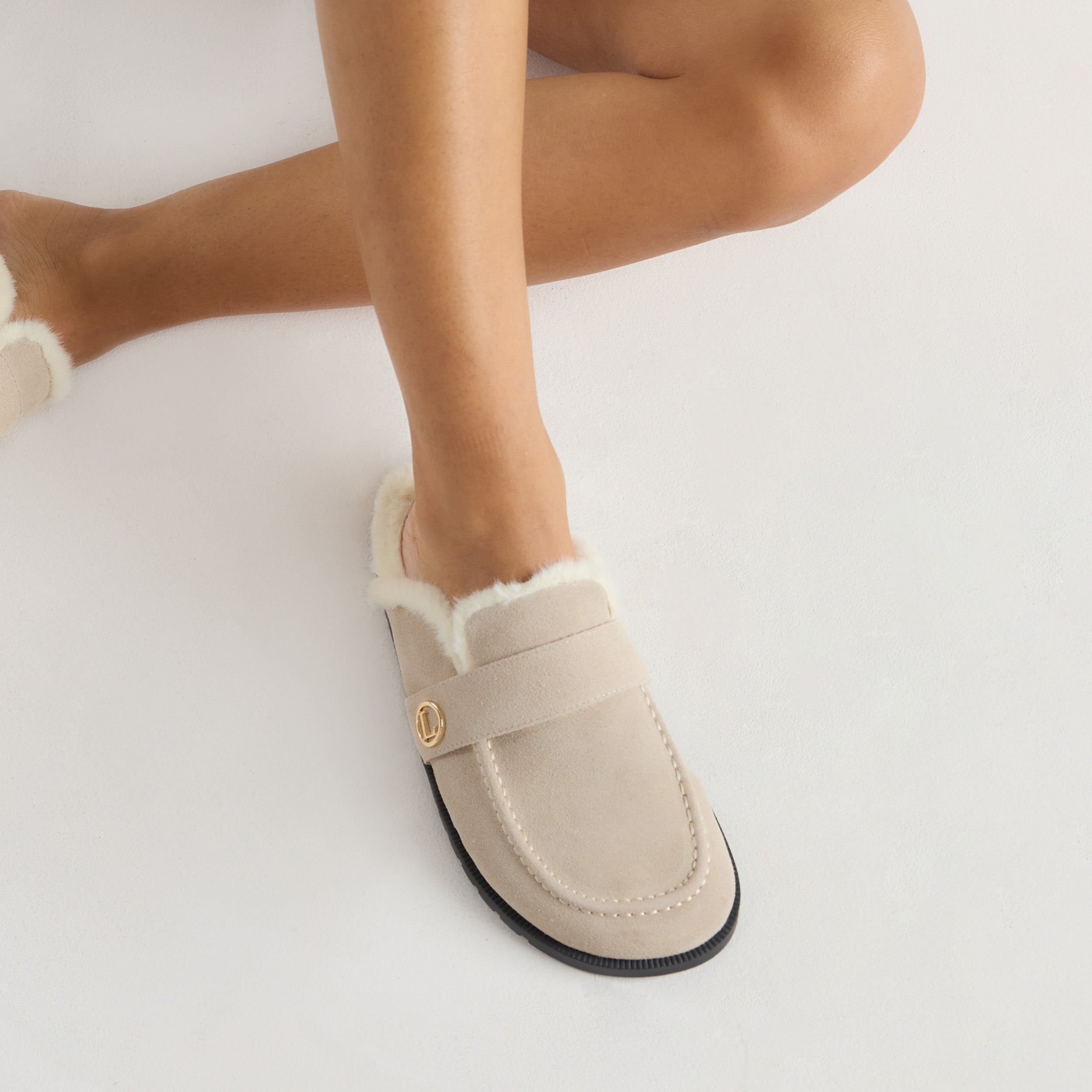 Amara Pantoffel | Amara Pantoffel - Sand