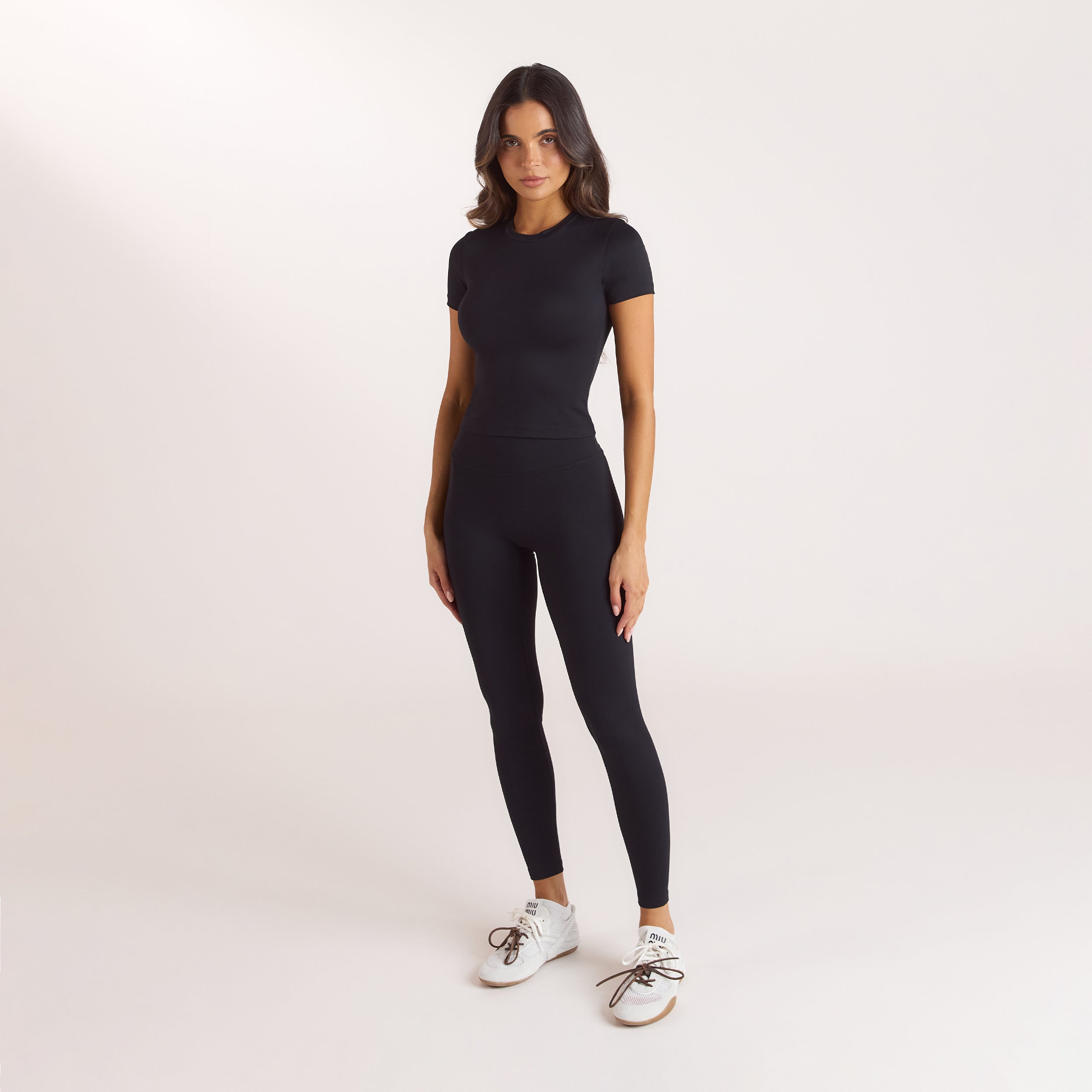 Klassische Leggings | Klassische Leggings - Schwarz