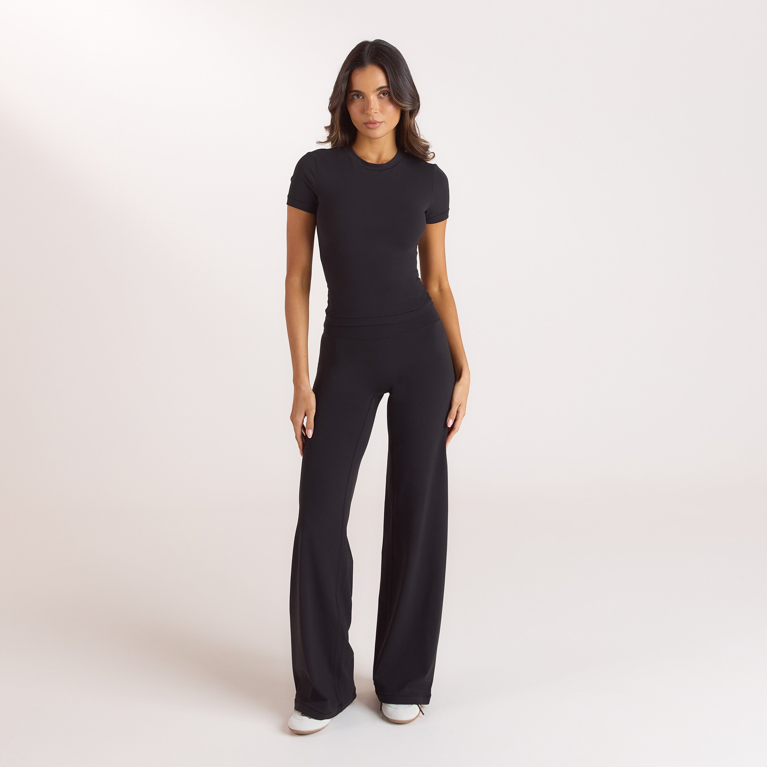 ContourSoft™ Gerade Leggings | ContourSoft™ Gerade Leggings - Schwarz