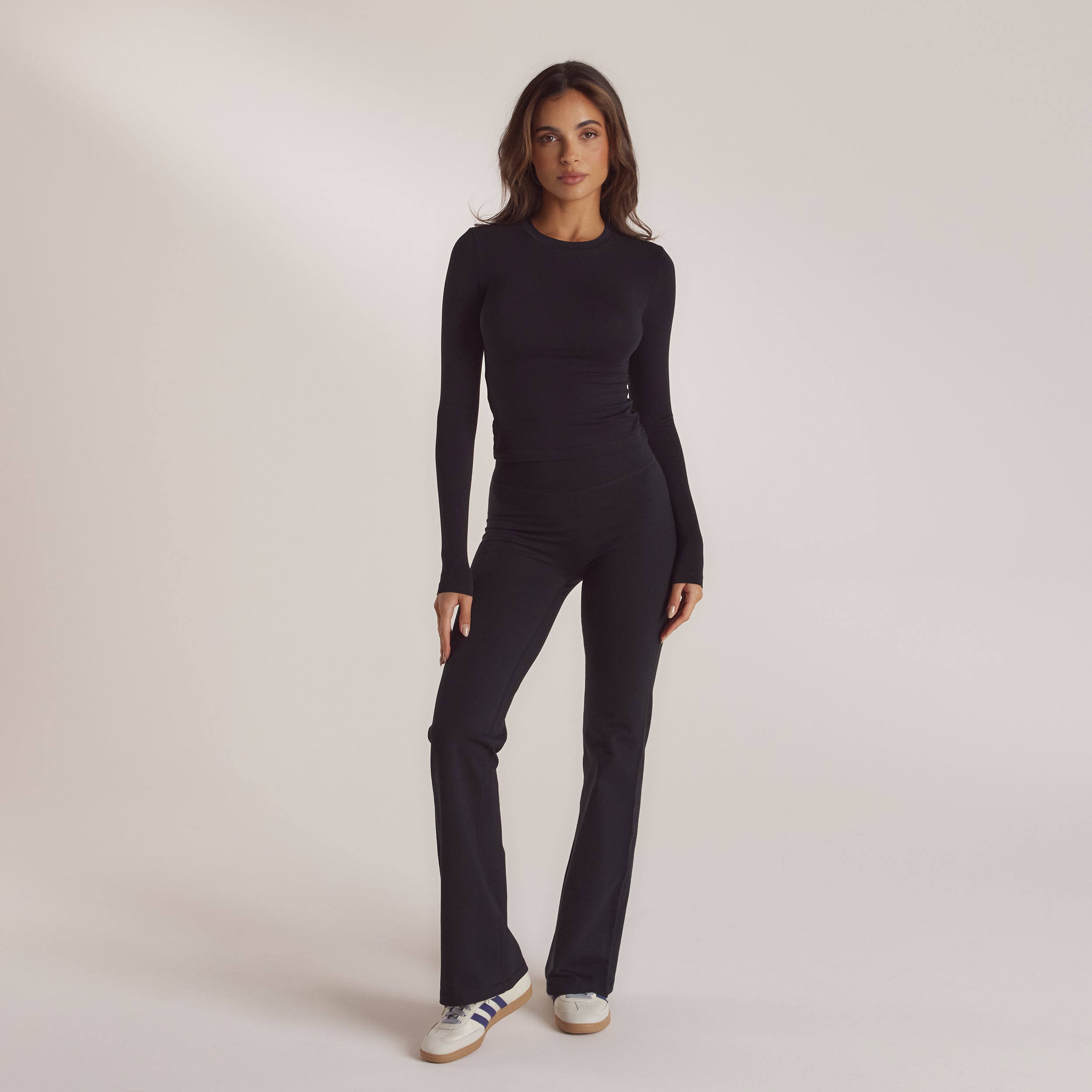 Baumwoll-Langarmshirt | Leidy, XS