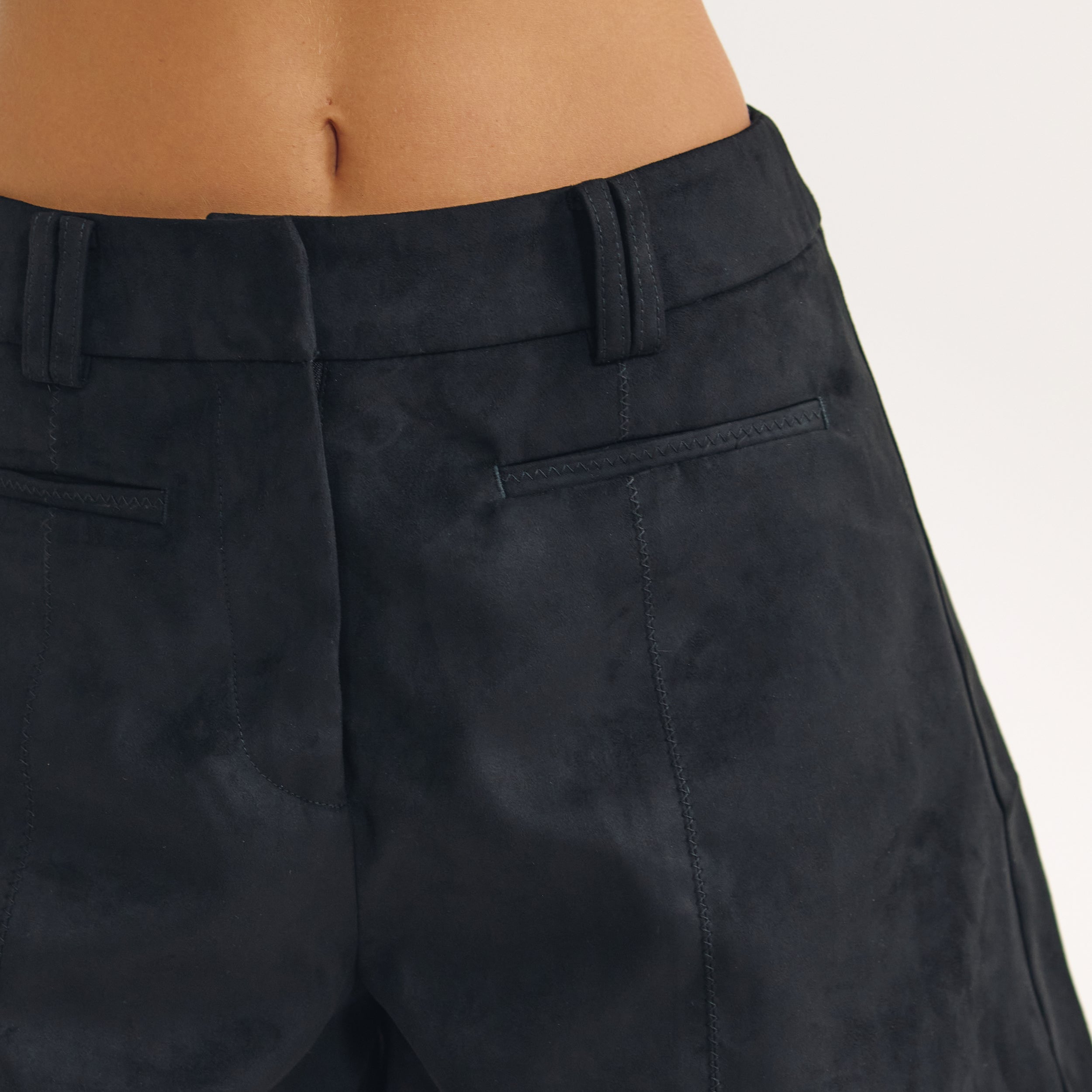 Wildledershorts | Wildledershorts - Schwarz