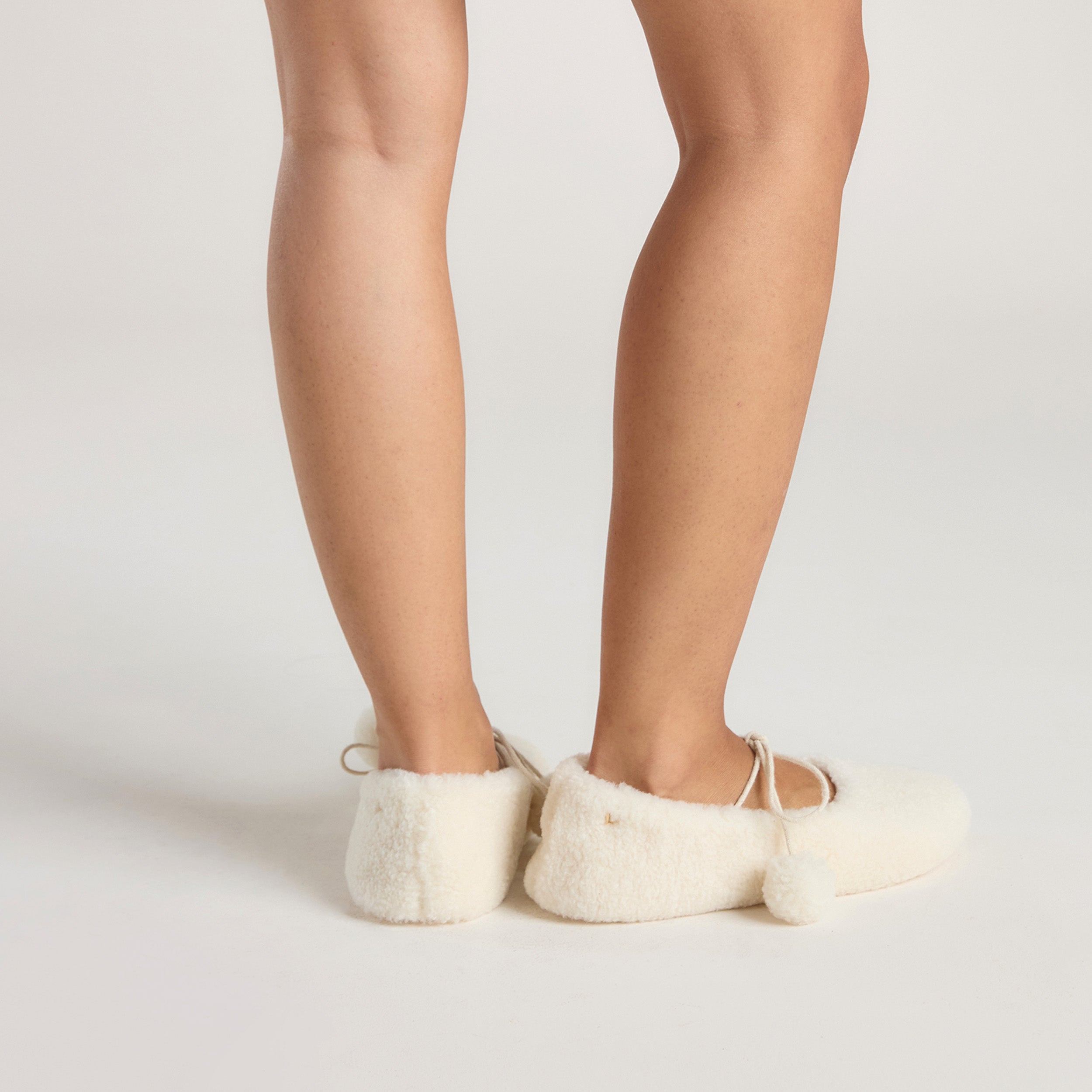 Poppy Ballet-Hausschuhe | Poppy Ballet-Hausschuhe - Ecru