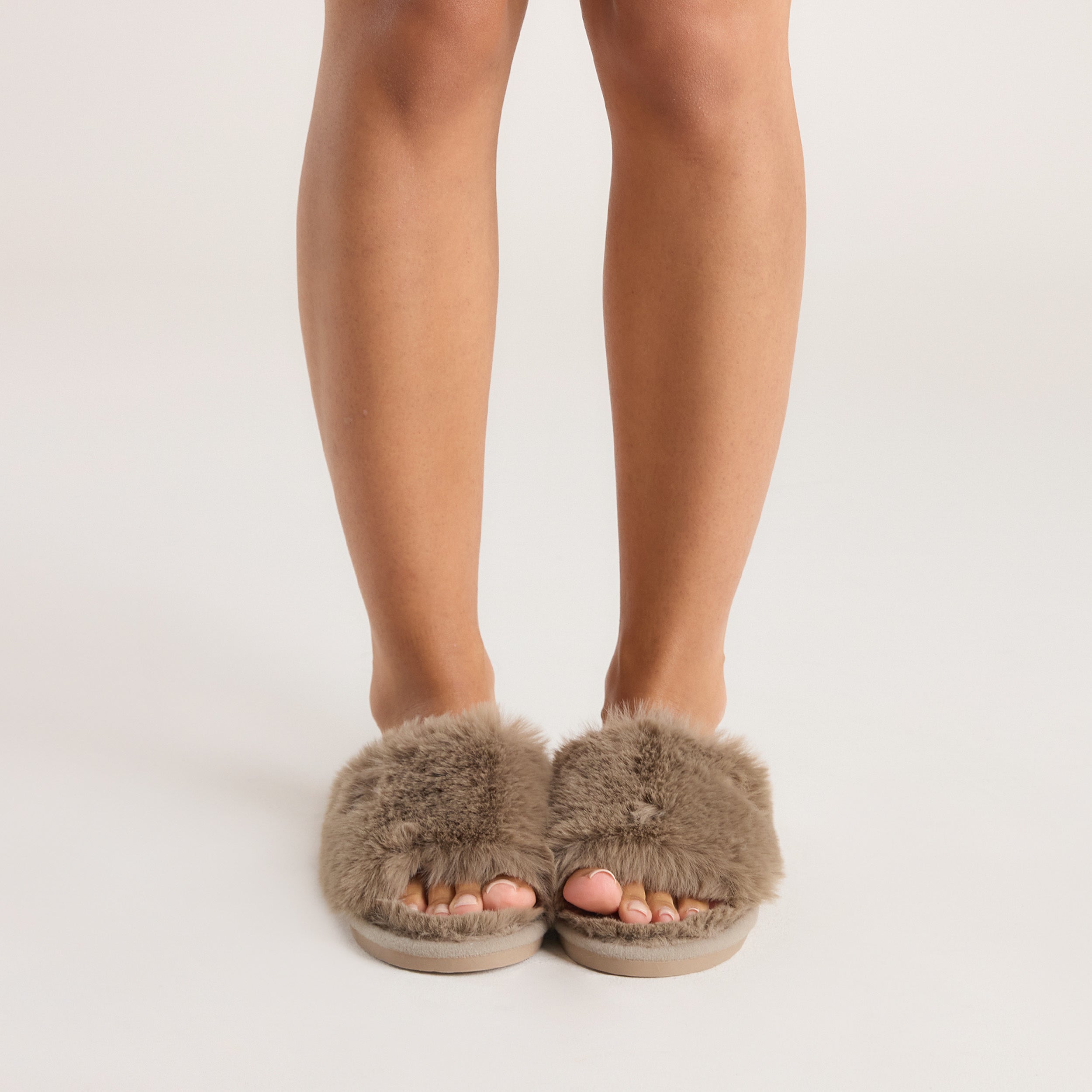Scarlett Hausschuhe | Scarlett Hausschuhe - Taupe