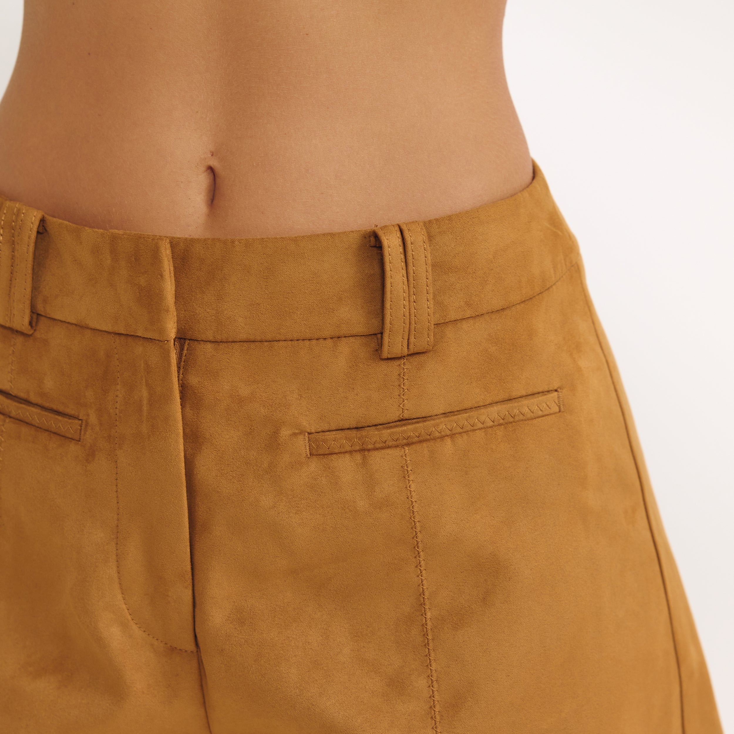 Wildledershorts | Wildledershorts - Hellbraun