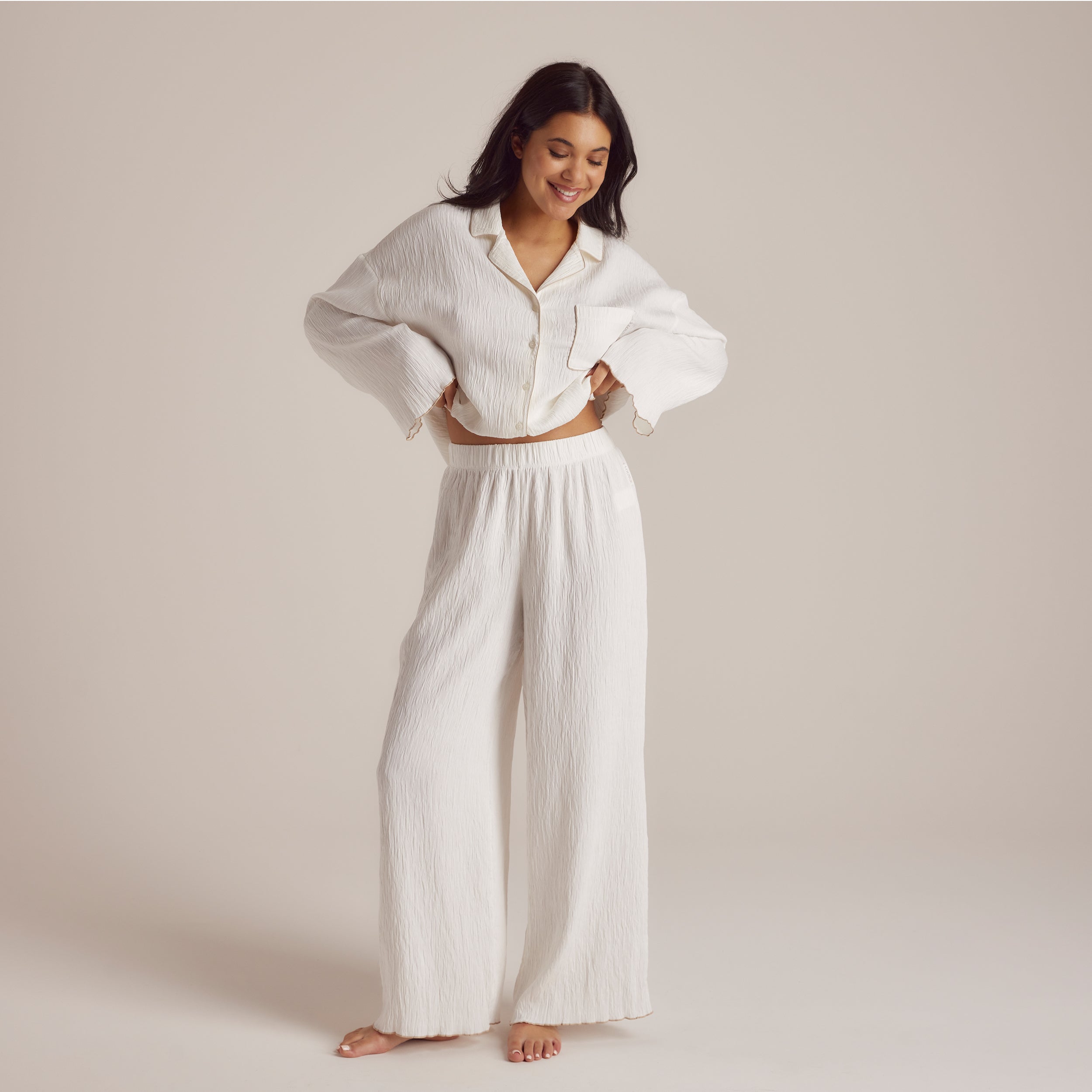 Crinkle Pyjamahose | Imaani, S