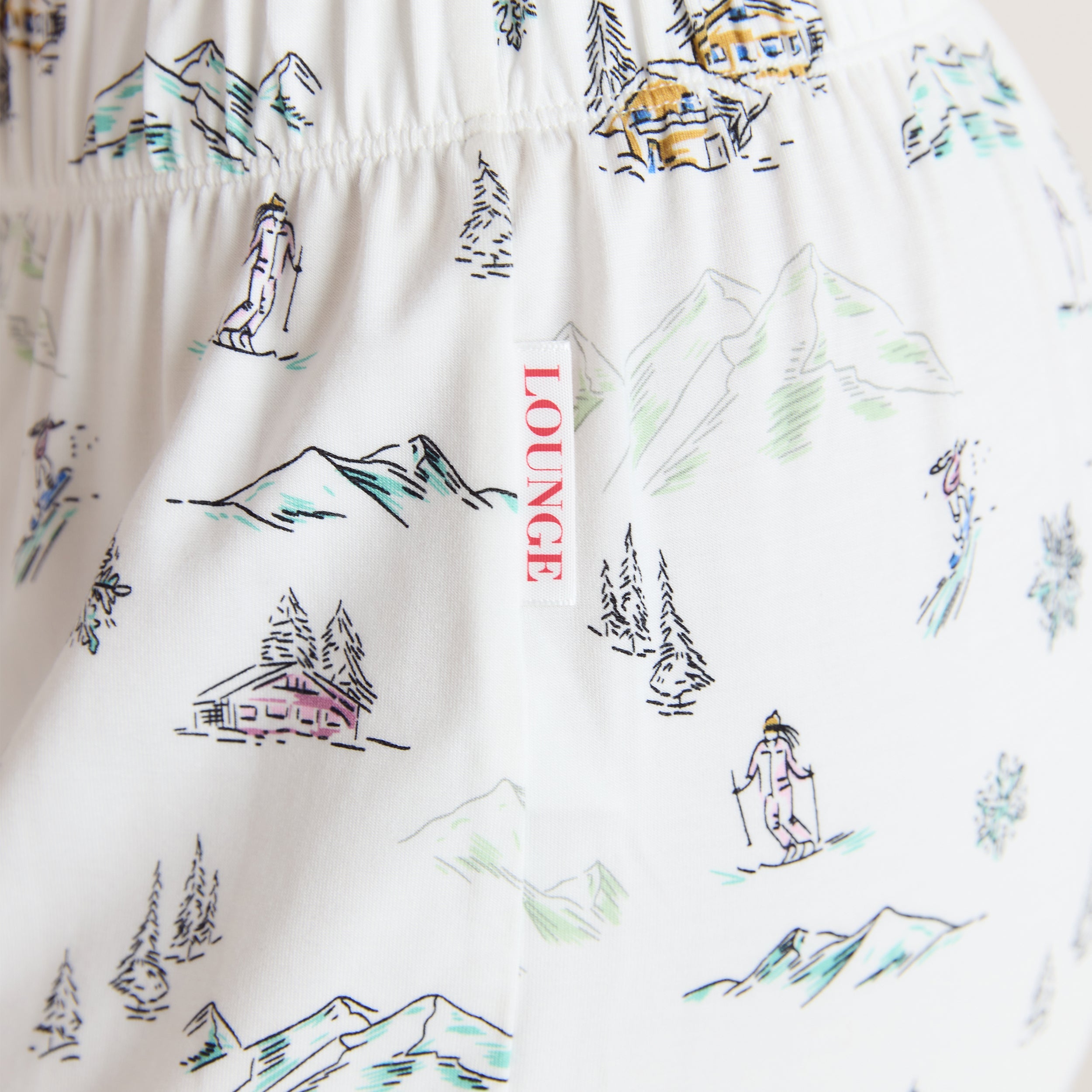 Alpine Dreams Pyjamahosen   | Alpine Dreams Pyjamahosen   - Ski Muster
