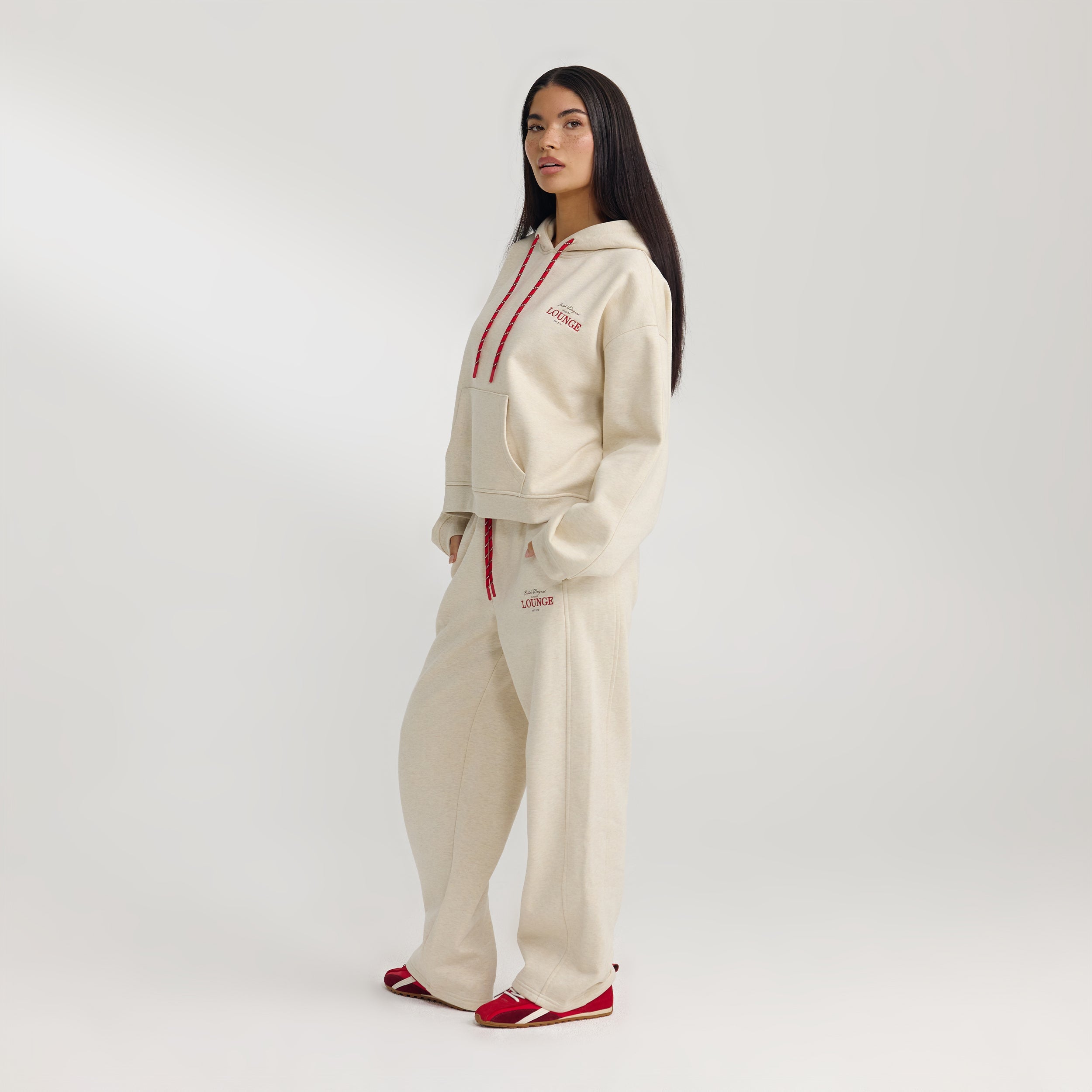 Oversized Hoodie | Oversized Hoodie - Haferflocken