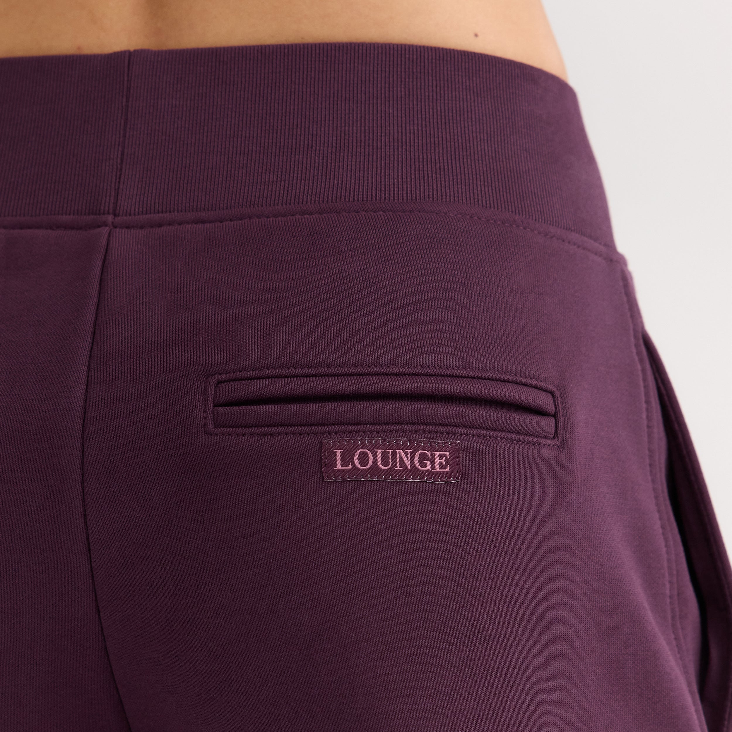 Gerade Jogger | Gerade Jogger - Kirschlack