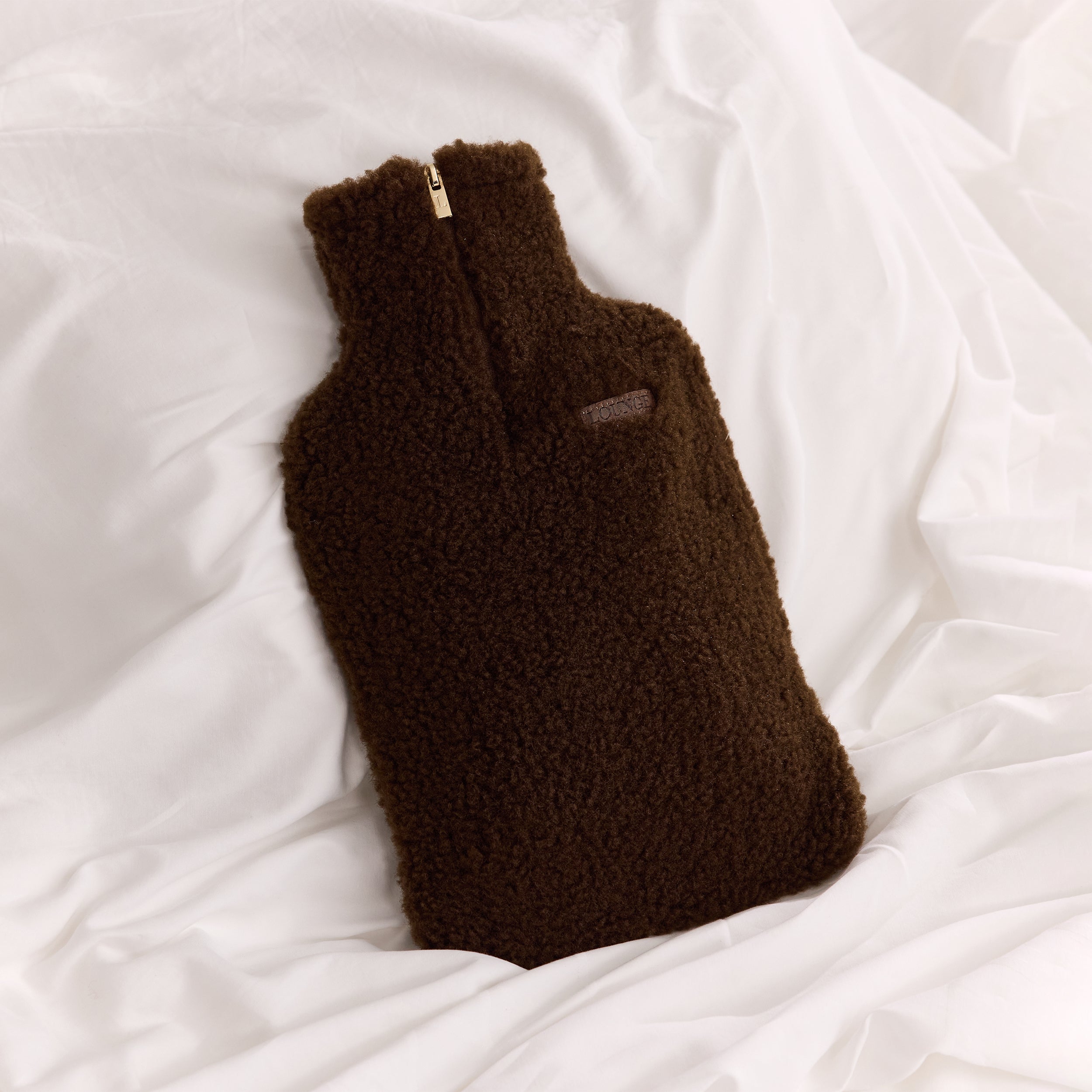 Teddy-Wärmflasche  | Teddy-Wärmflasche  - Dunkle Schokolade