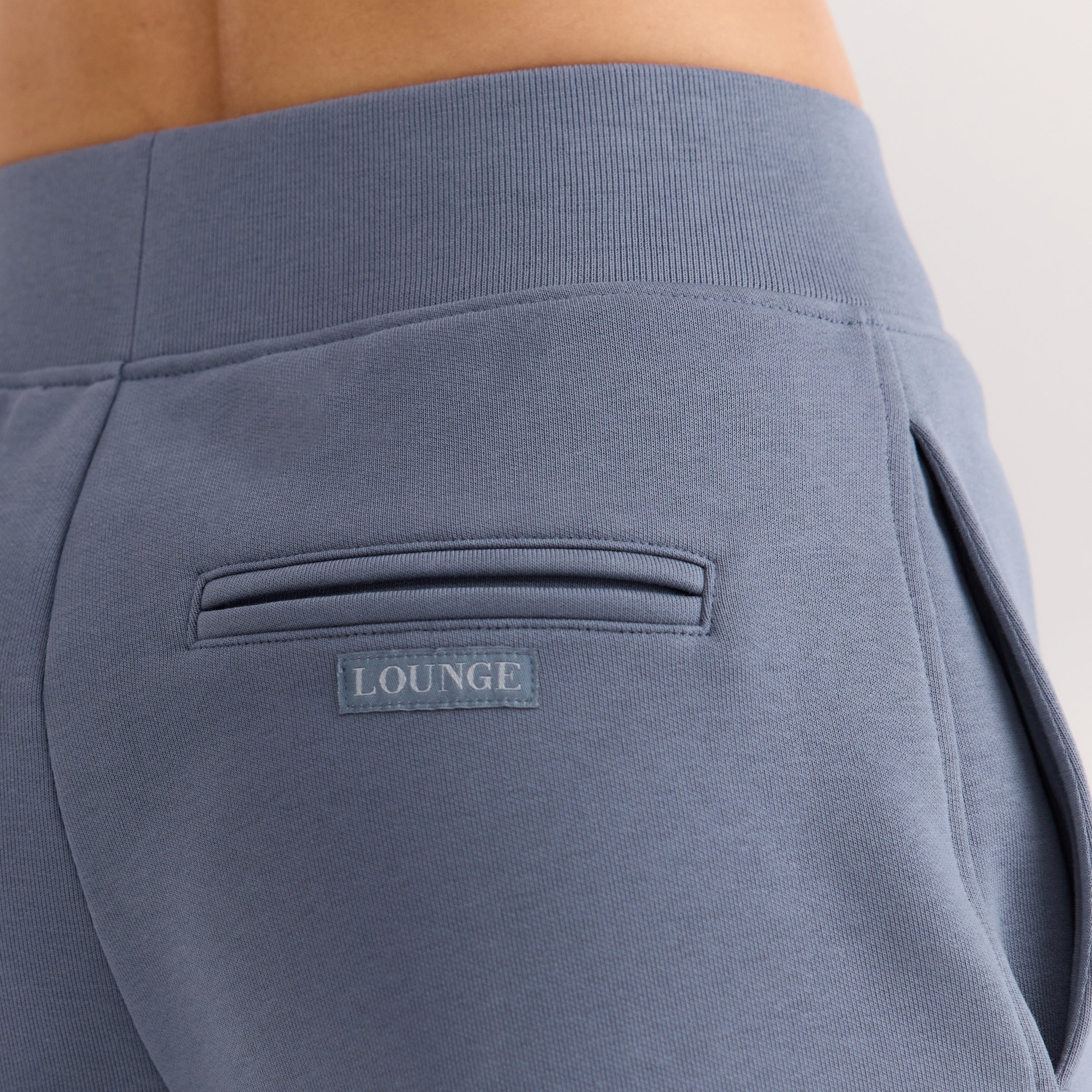 Gerade Jogger | Gerade Jogger - Schieferblau