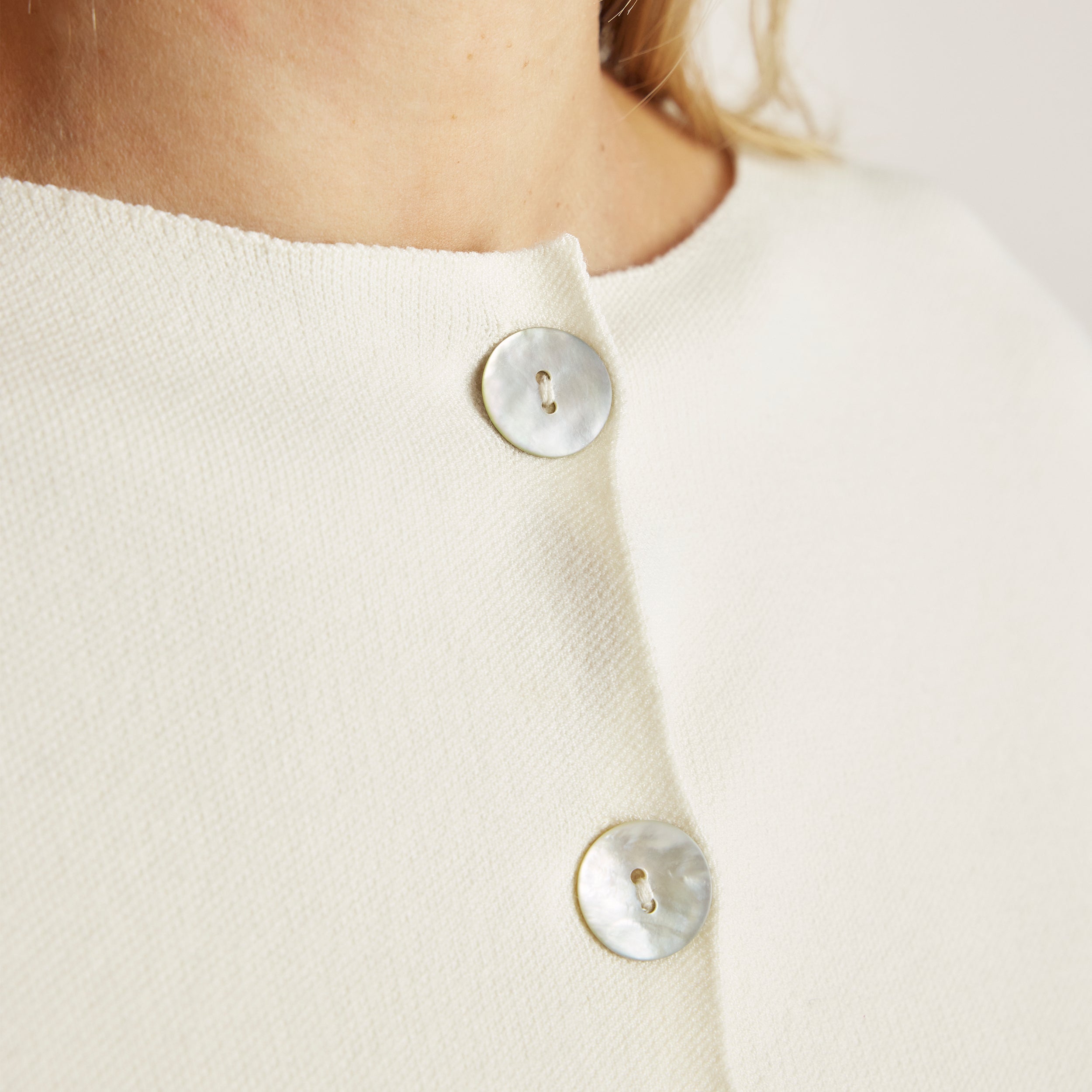 Locker Geschnittener Cardigan | Locker Geschnittener Cardigan - Stein