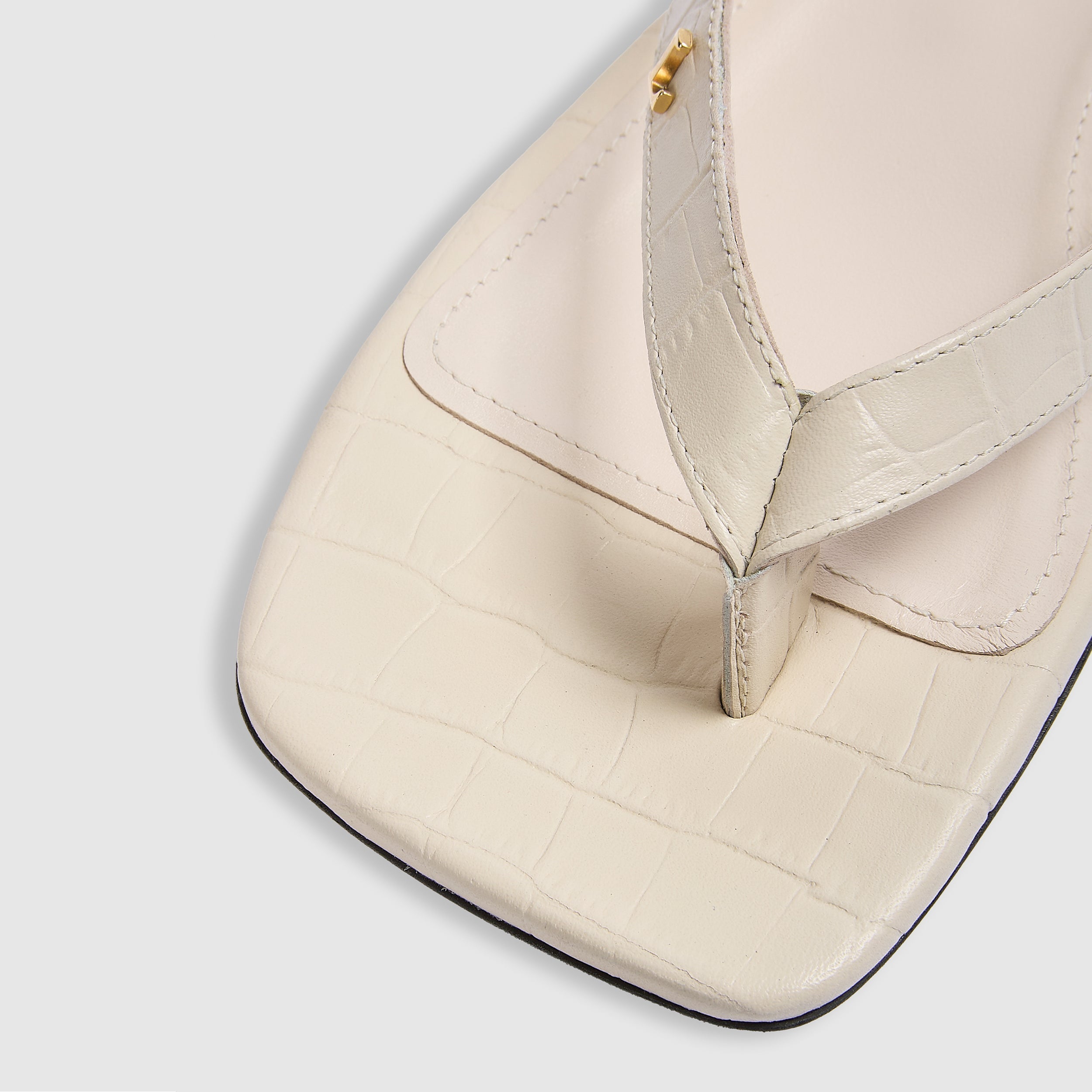 Brielle Zehenstegsandalen | Brielle Zehenstegsandalen - Crèmefarben