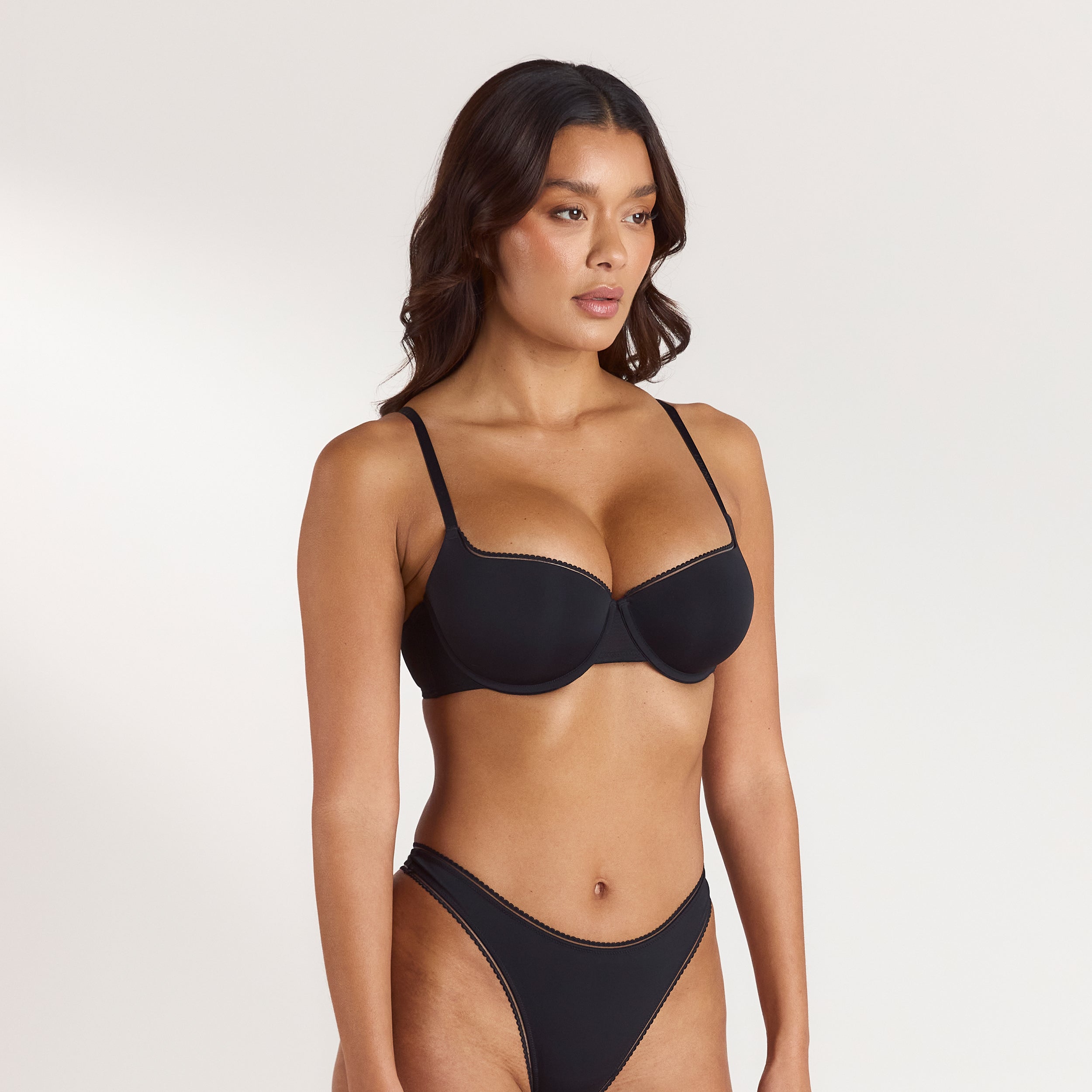 Comfort Extreme Push-Up Balconette BH | Comfort Extreme Push-Up Balconette BH - Schwarz
