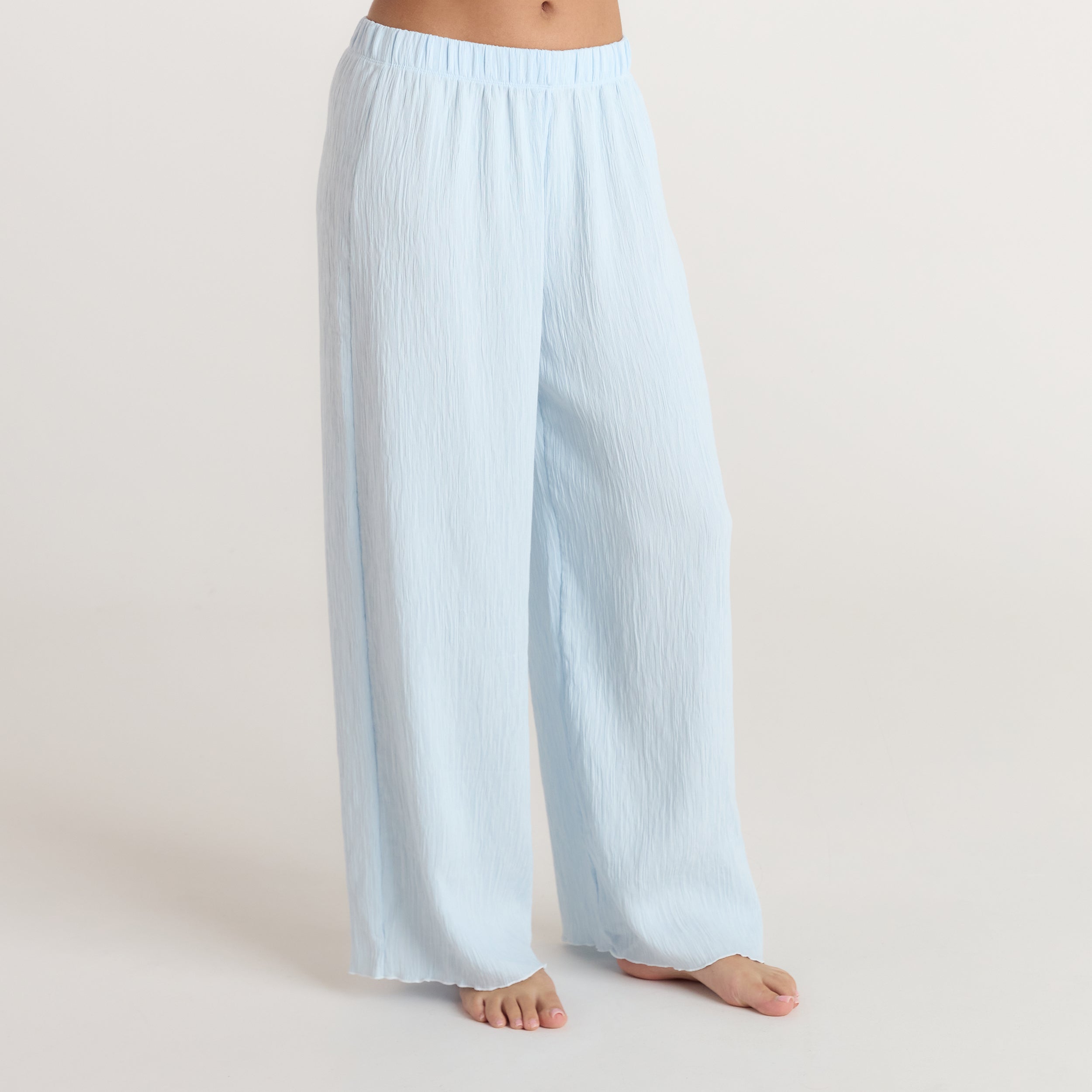 Crinkle Pyjamahose | Crinkle Pyjamahose - Blau