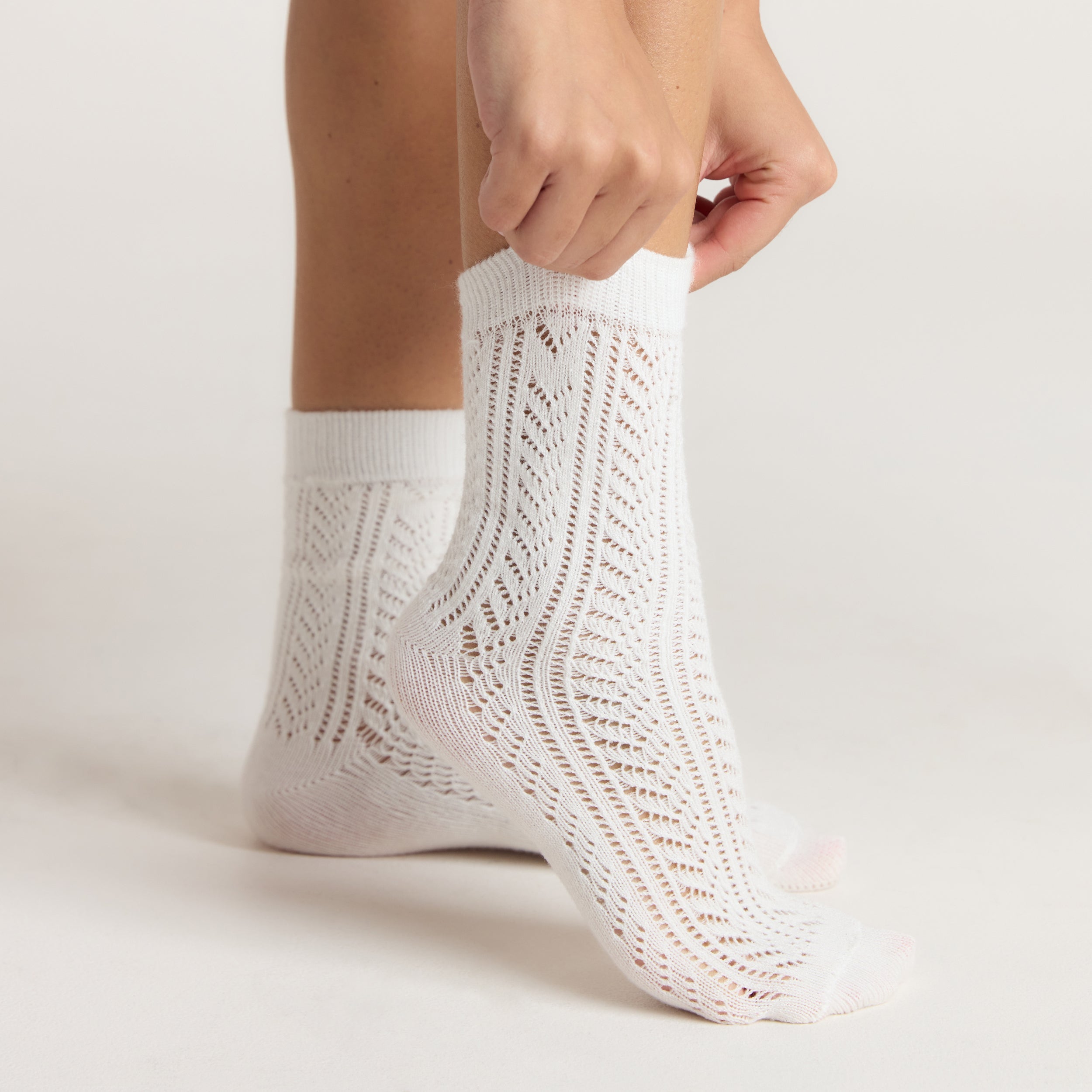 Pointelle Socken (3er-Pack) | Pointelle Socken (3er-Pack) - Bunt