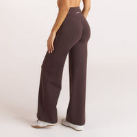 ContourSoft Gerade Leggings - Dunkle Schokolade