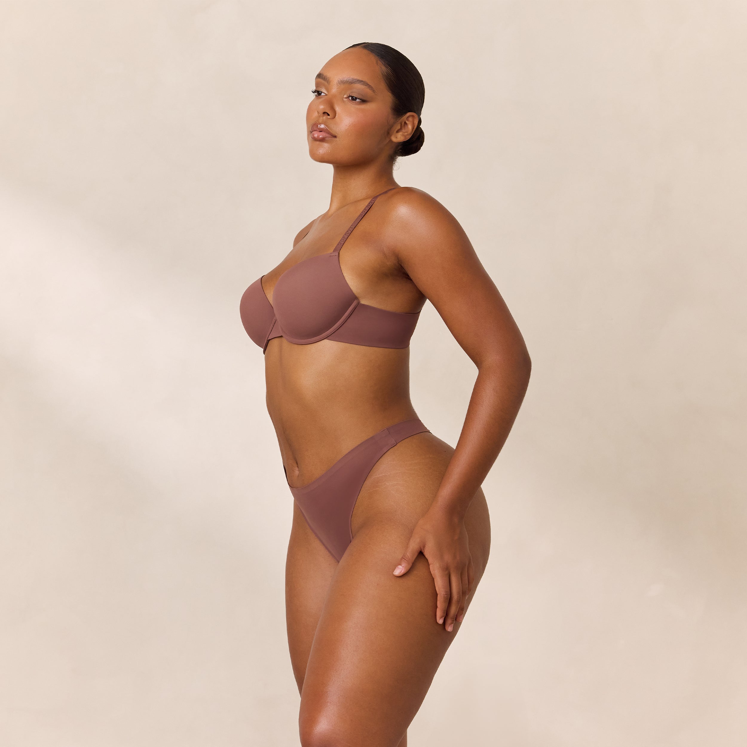 Invisible Form T-Shirt BH | Amber, 80D/L