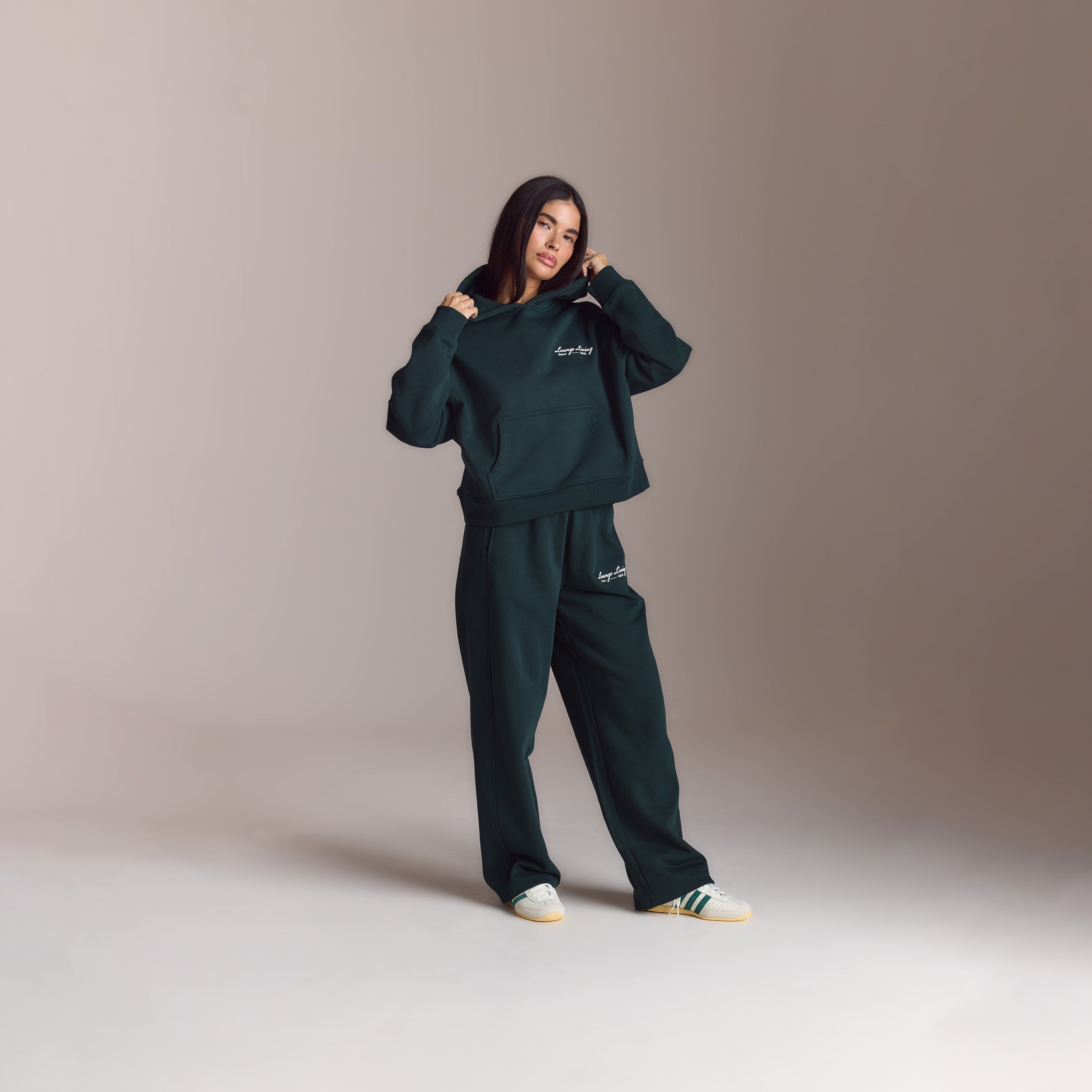 Lounge Living Kapuzenpullover | Lounge Living Kapuzenpullover - Waldgrün