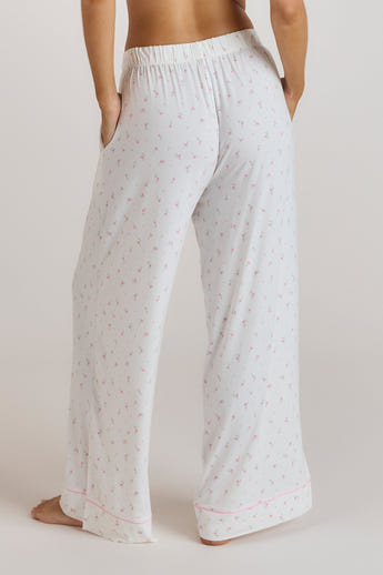 Modal Pyjamahose - Florales Muster alternate