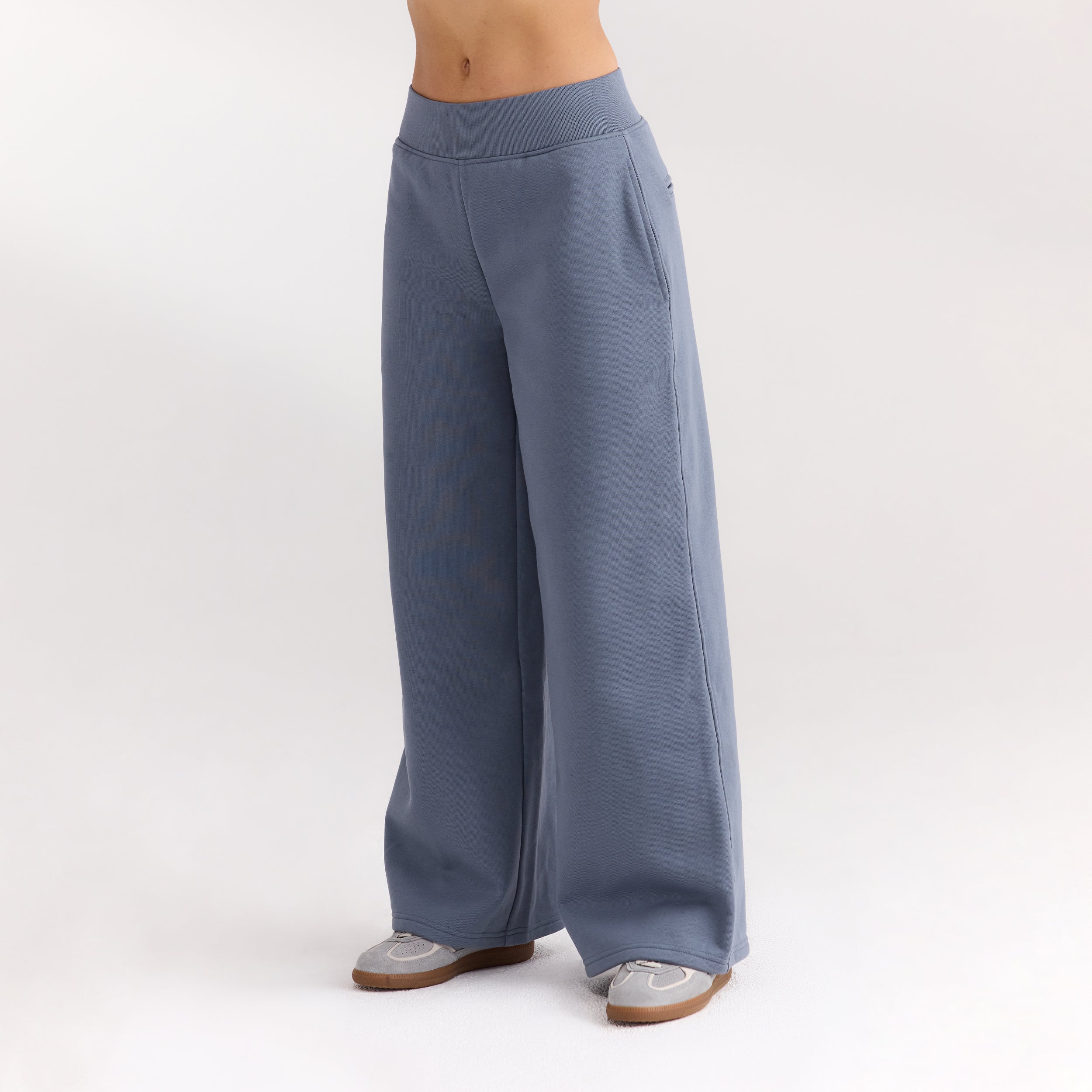 Gerade Jogger | Gerade Jogger - Schieferblau